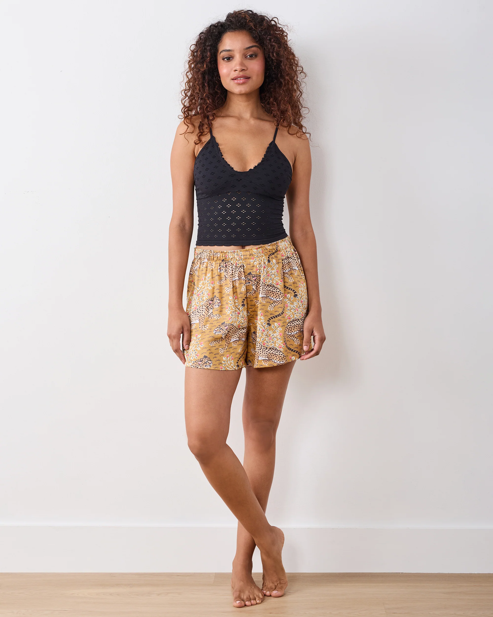Bagheera - Eco Satin Boyfriend Boxer - Tobacco - Image 3