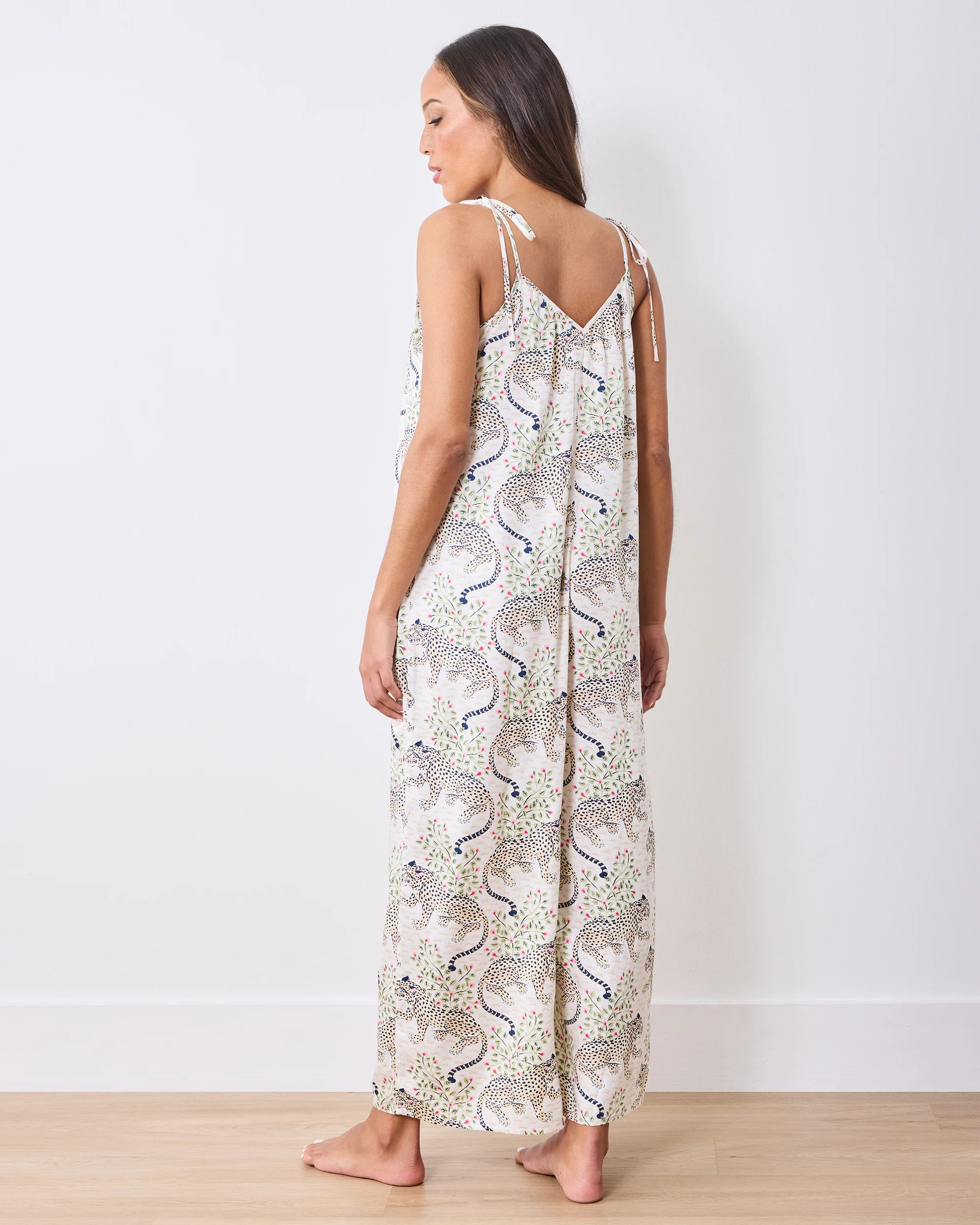 Bagheera - Eco Satin Jaipur Jumpsuit - Wedding Cake - Image 4