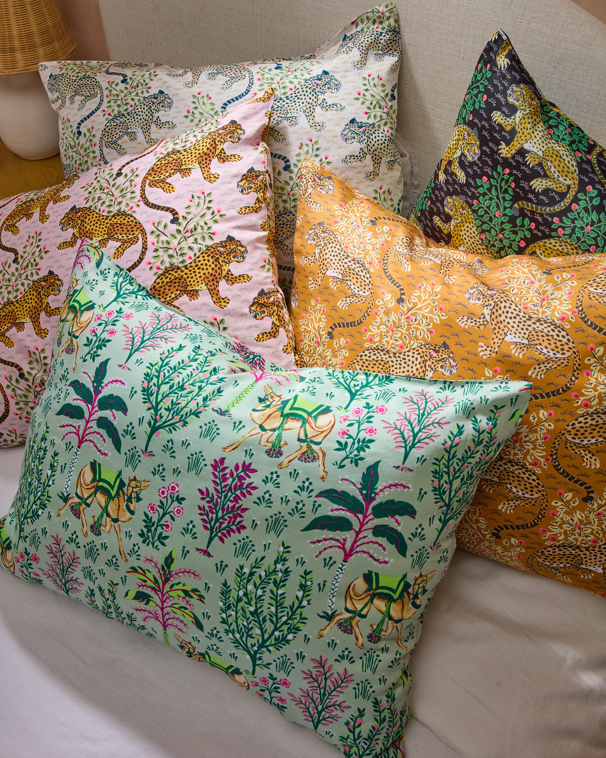 Bagheera - Eco Satin Pillowcase - Ink - Image 3
