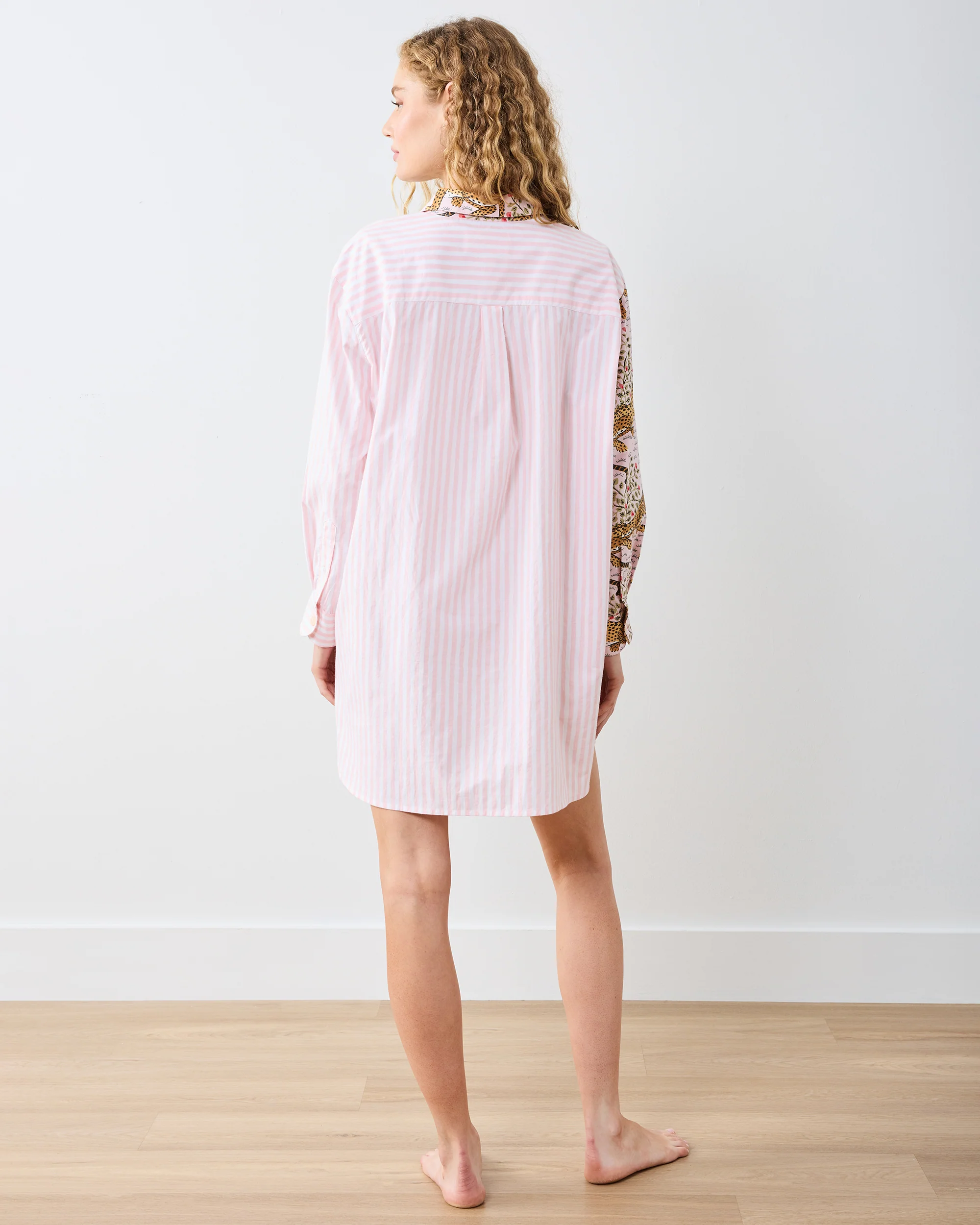 Bagheera - Everyday Button Down - Blush - Image 4