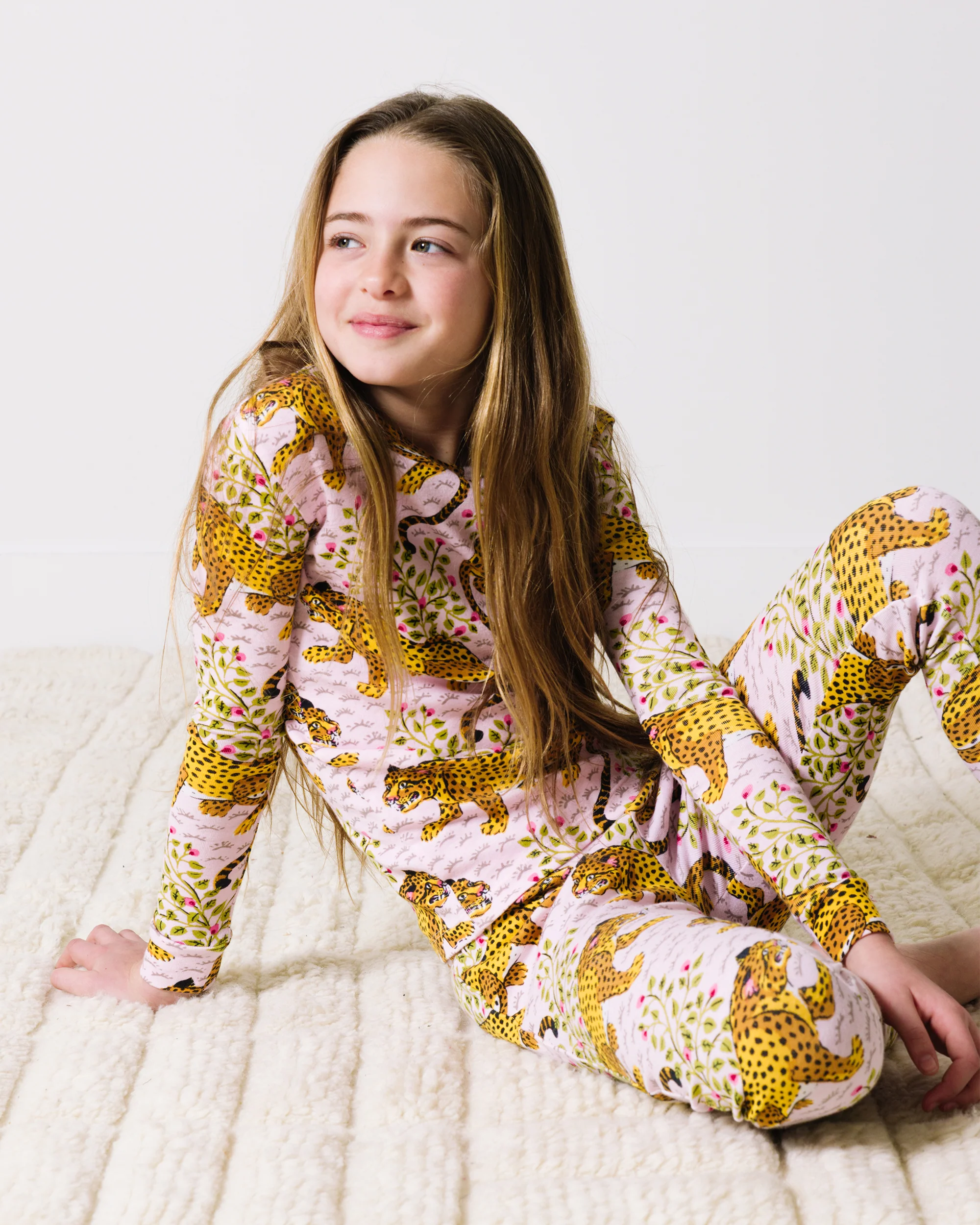 Bagheera - Kids PJ Set - Blush - Image 4
