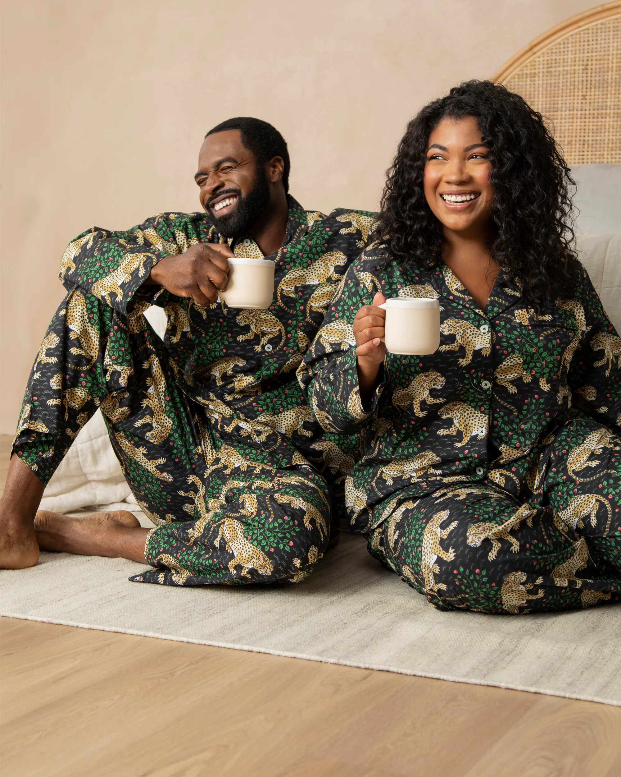 Bagheera - Men's Long PJ Set - Ink - Image 3