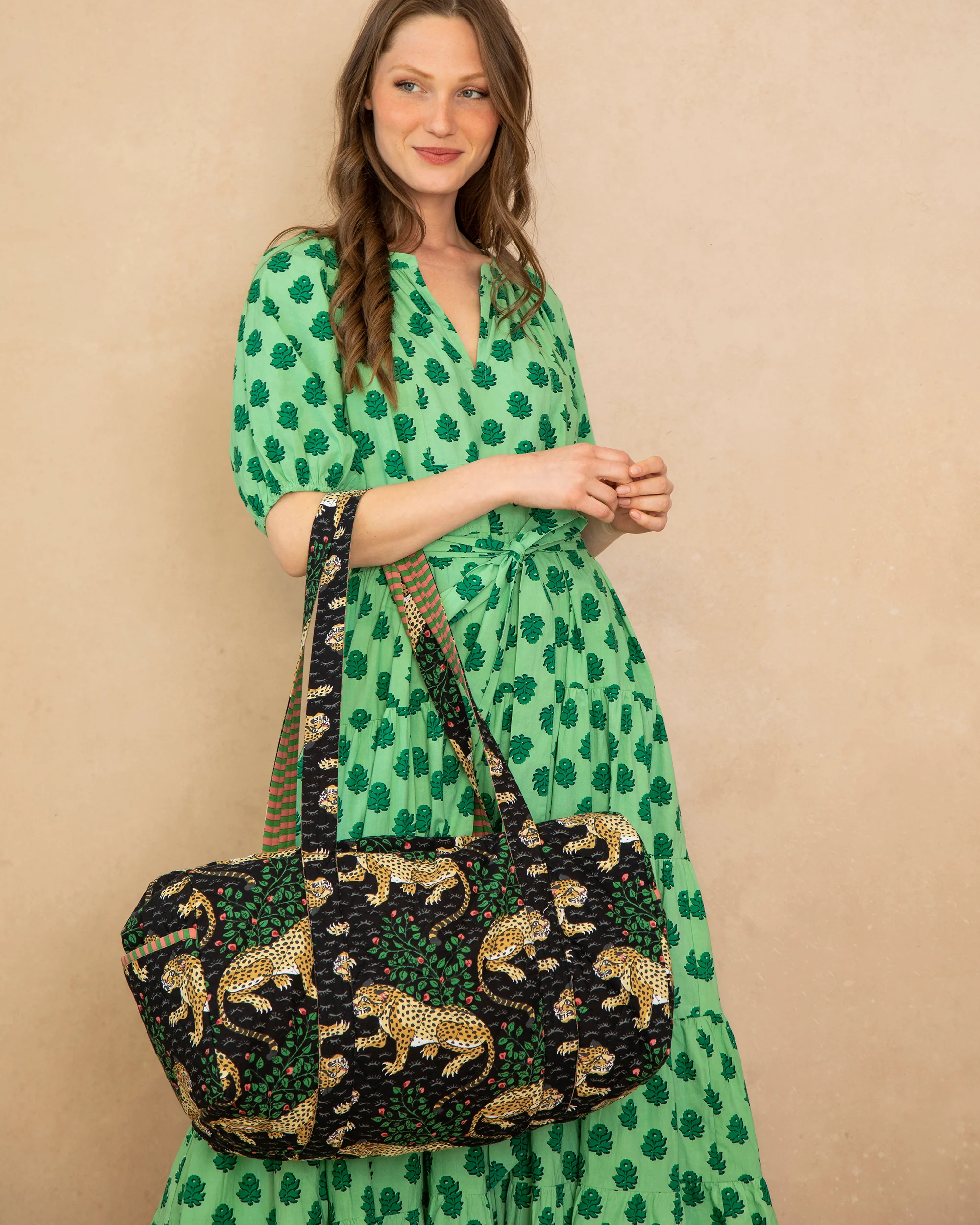 Bagheera - Quilted Duffle Bag - Ink - Image 3