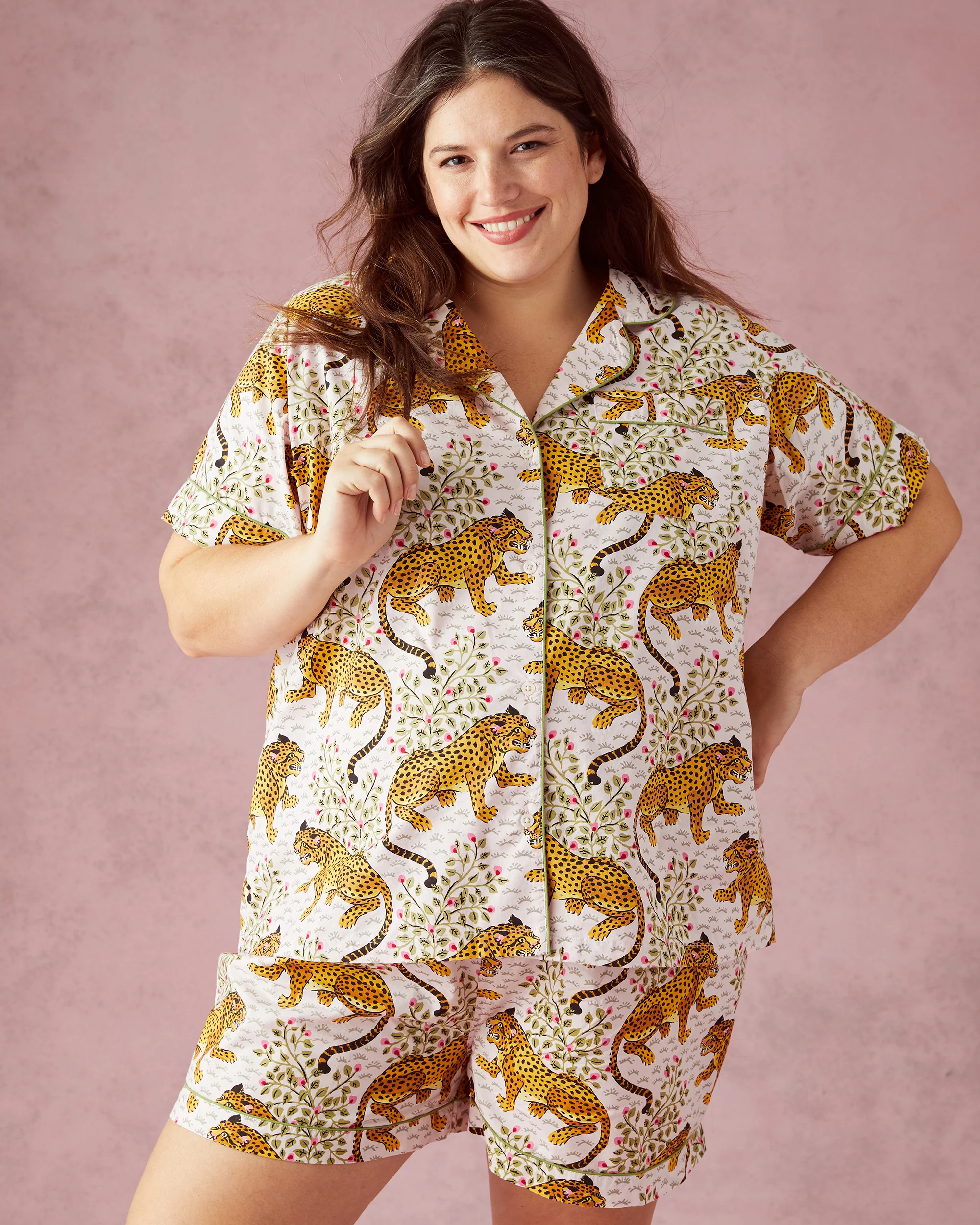 Bagheera - Short PJ Set - Blush - Image 3