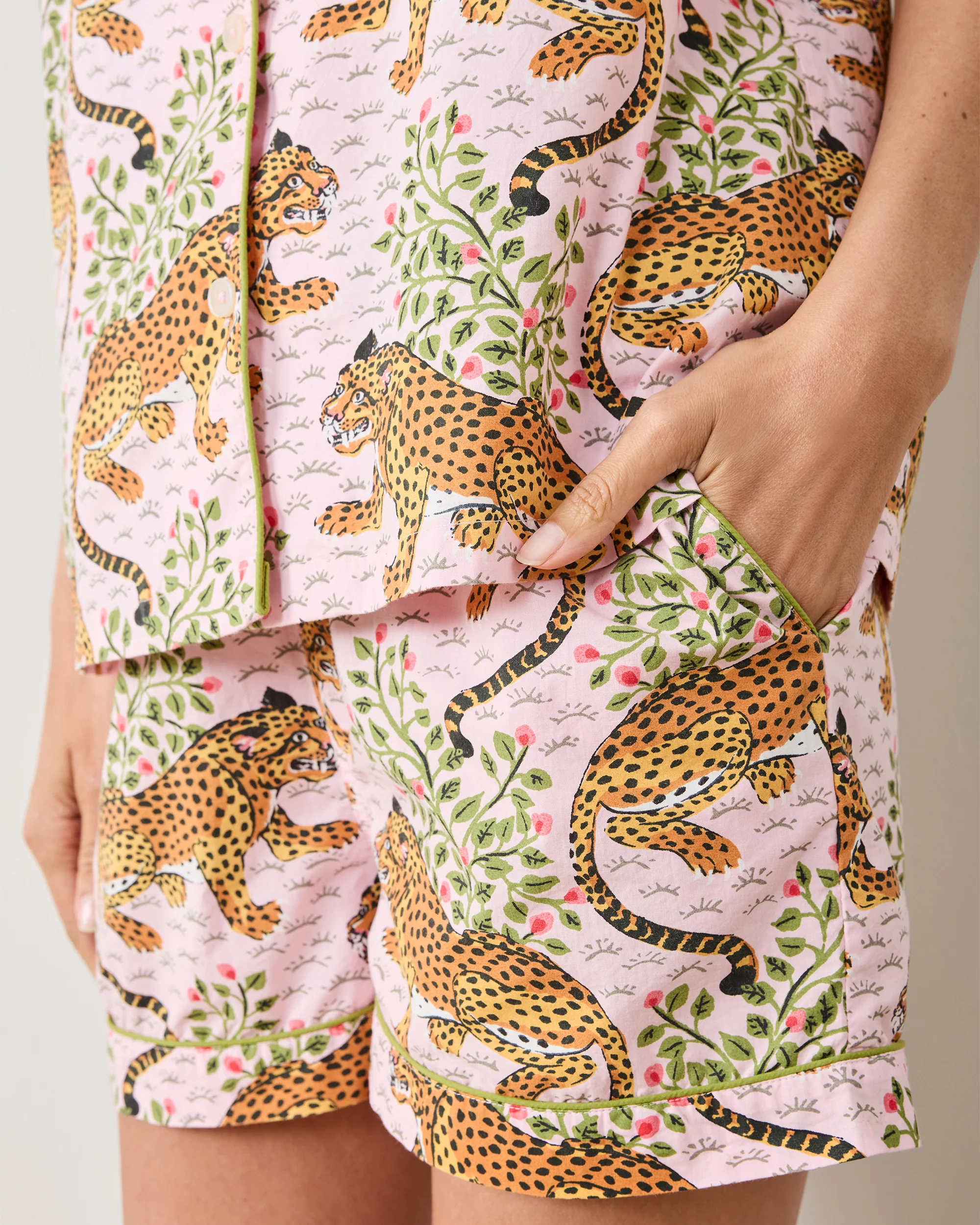 Bagheera - Short PJ Set - Blush - Image 4