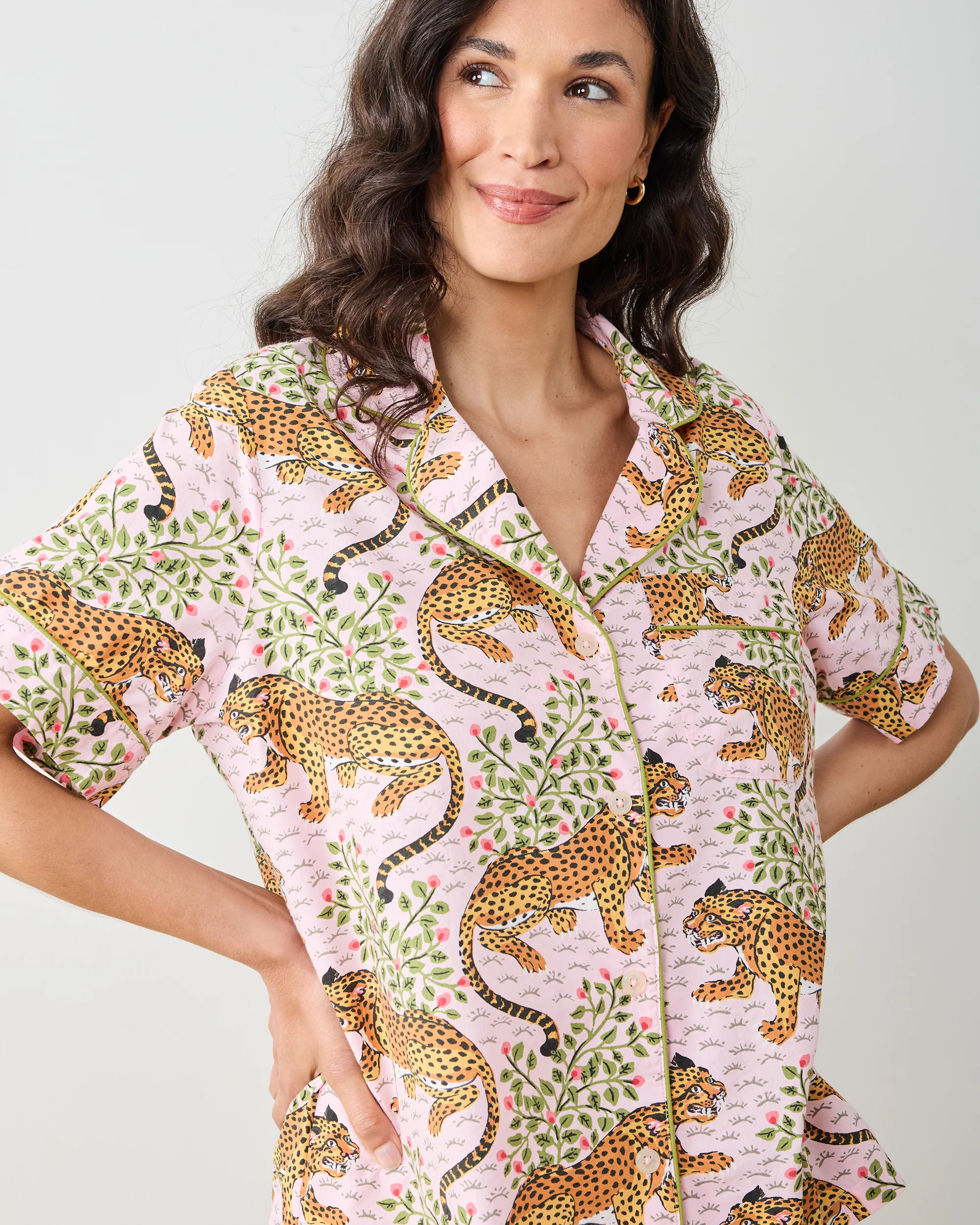Bagheera - Short PJ Set - Blush - Image 6