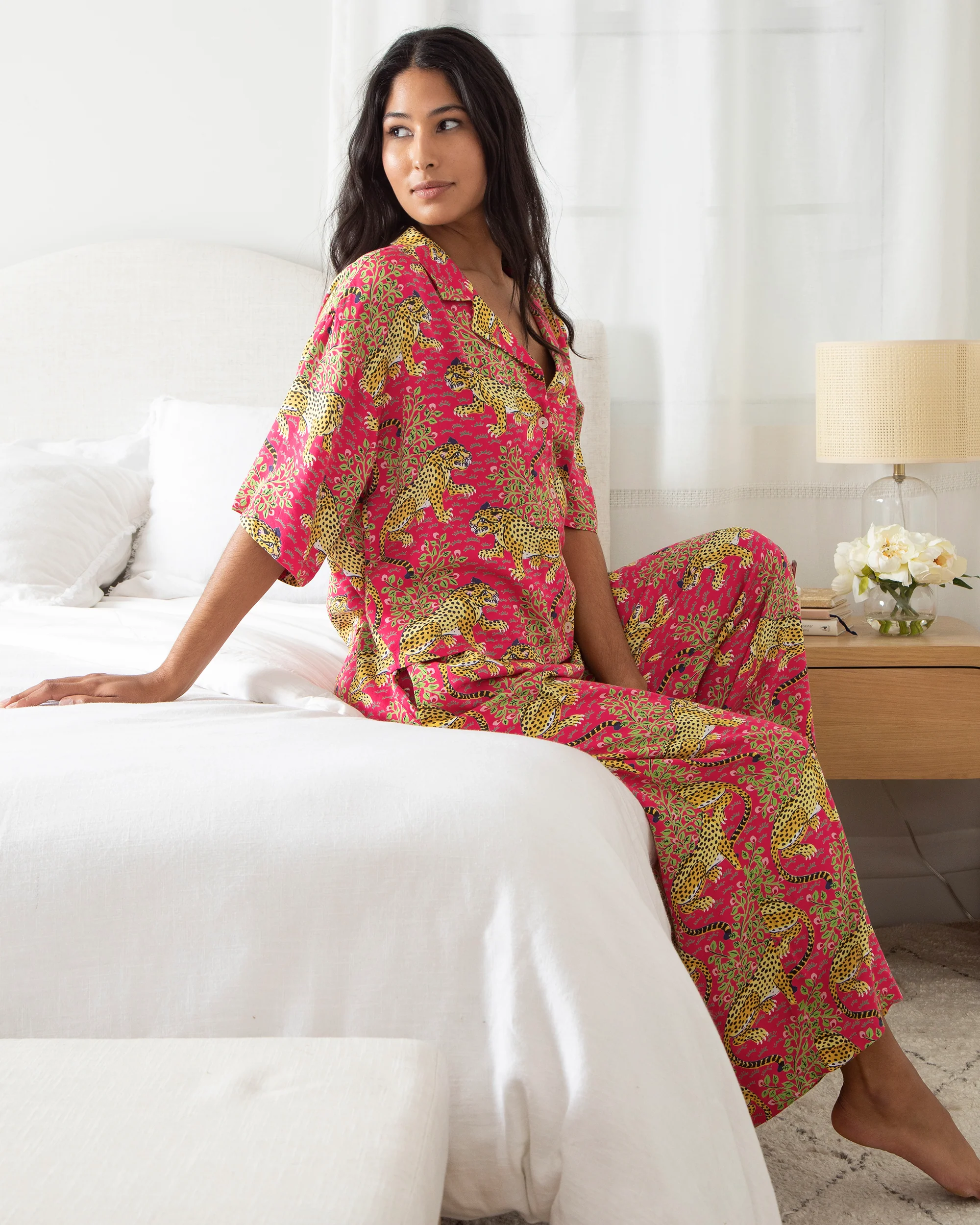 Bagheera - Tall Eco Satin Wildest Dreams Set - Hot Pink - Image 2