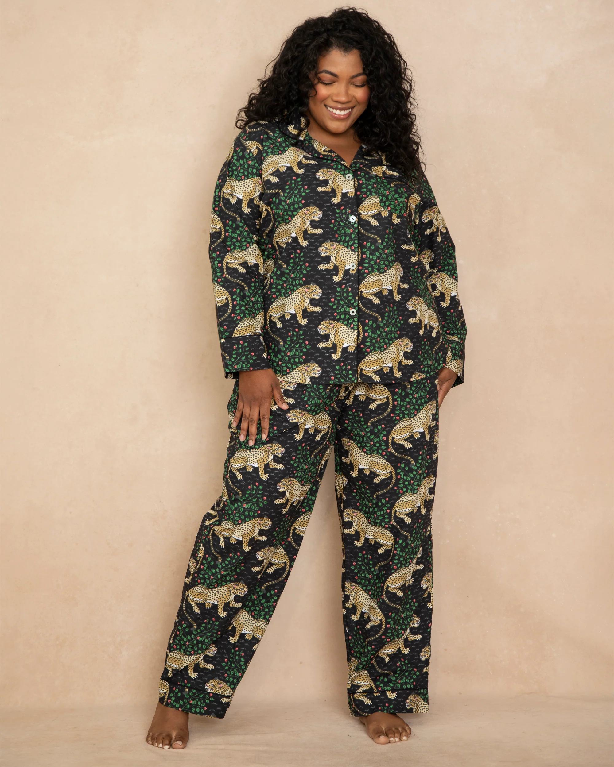 Bagheera - Tall Long PJ Set - Ink - Image 3