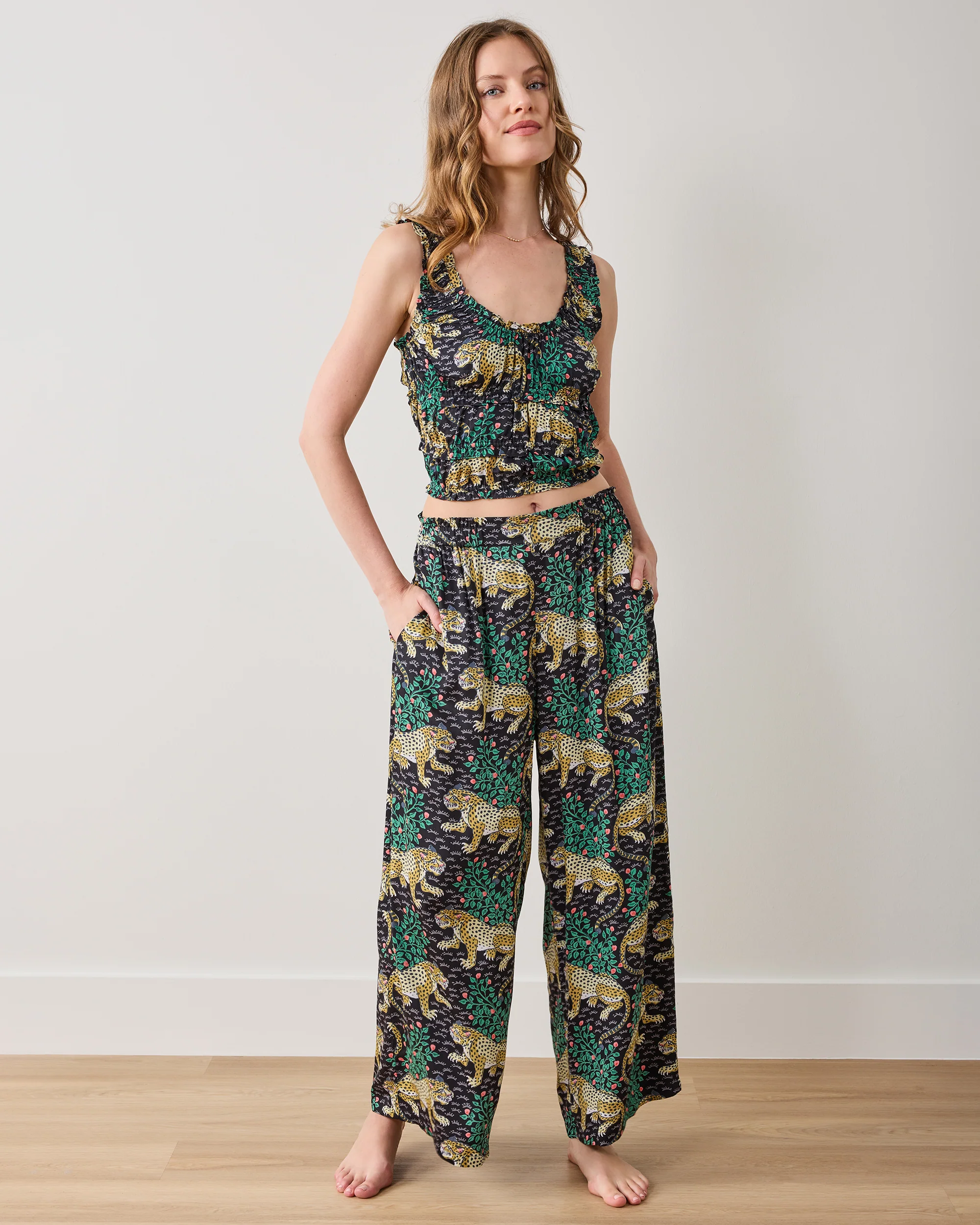 Bagheera - Tall Eco Satin Sadie Set - Ink - Image 5