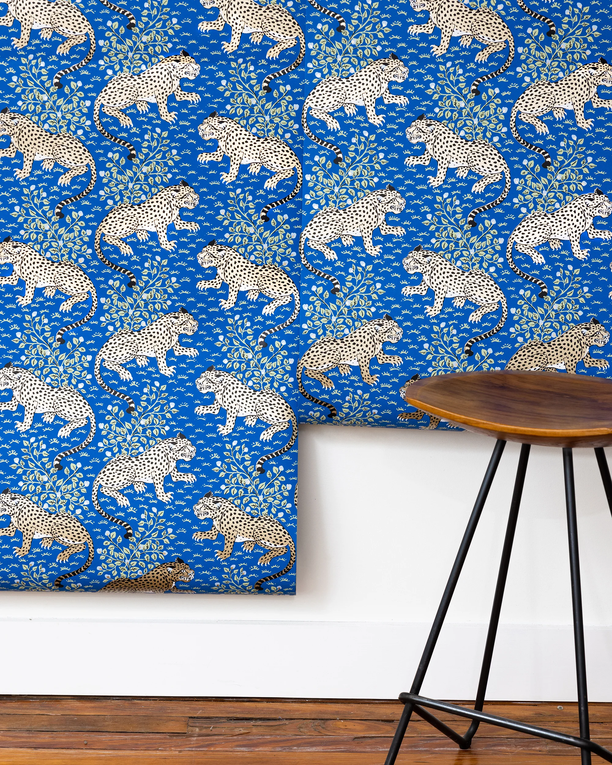 Bagheera - Wallpaper Double Roll - Indigo - Image 3