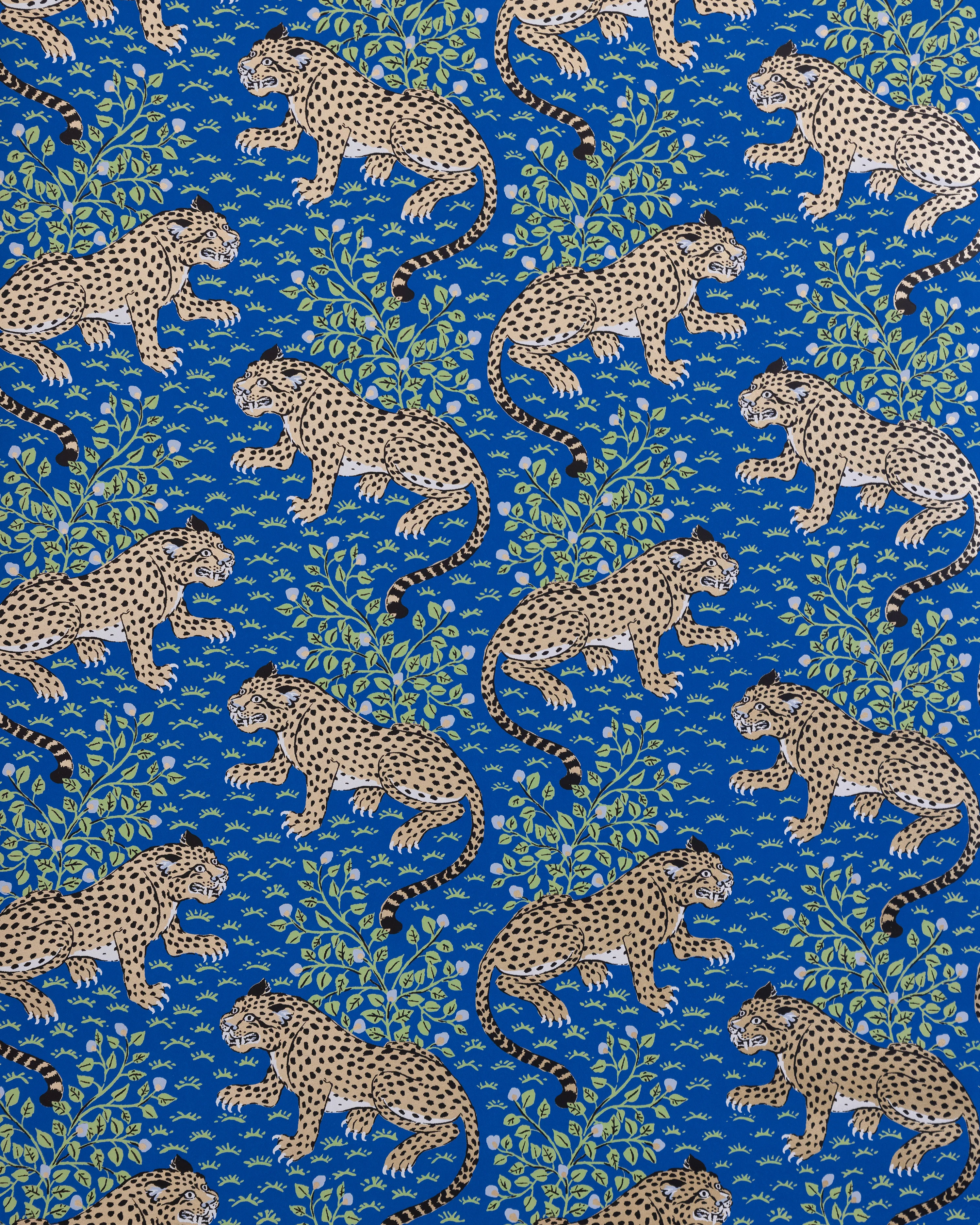 Bagheera - Wallpaper Double Roll - Indigo - Image 4