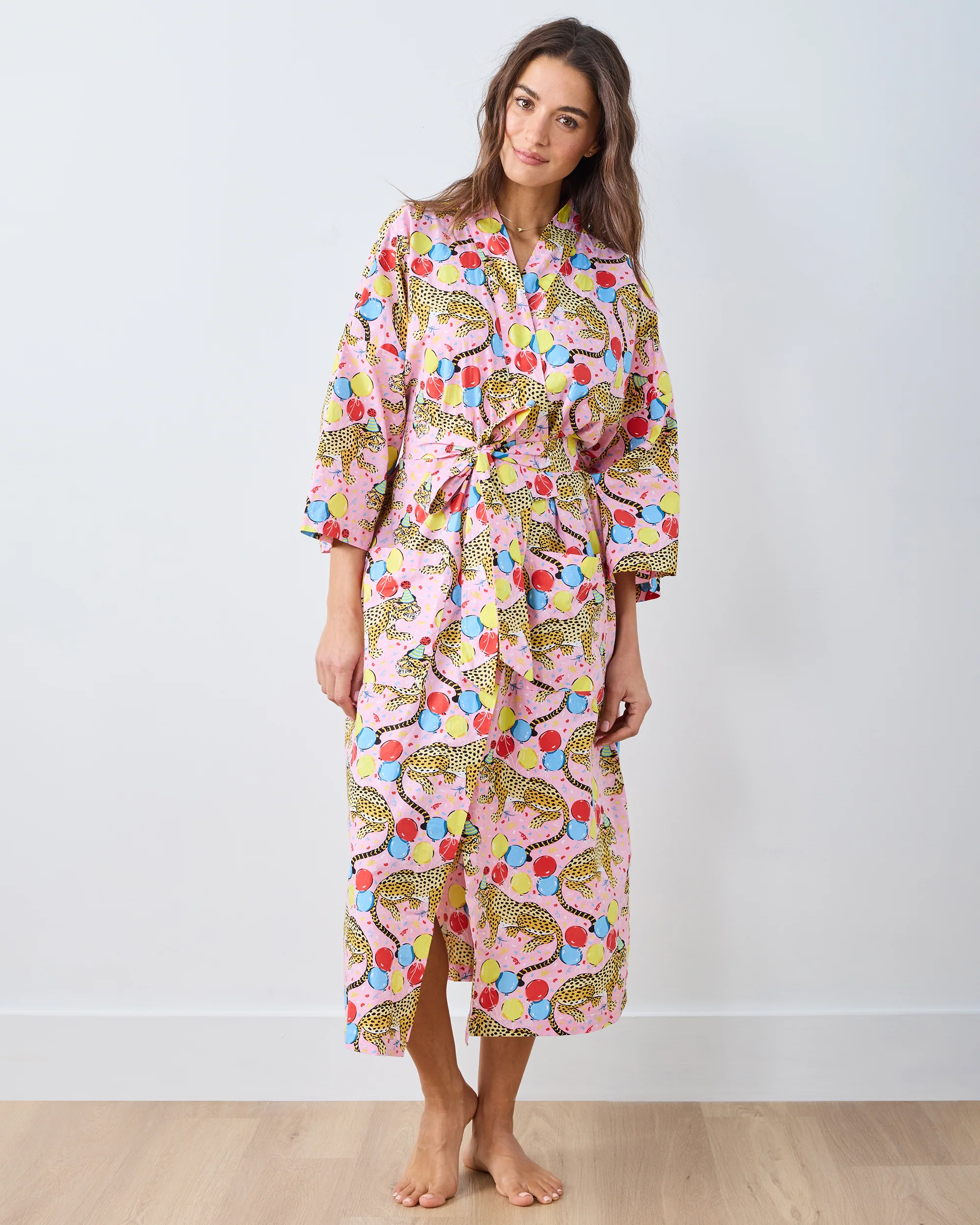 Birthday Bagheera - Long Robe - Pink Confetti - Image 3