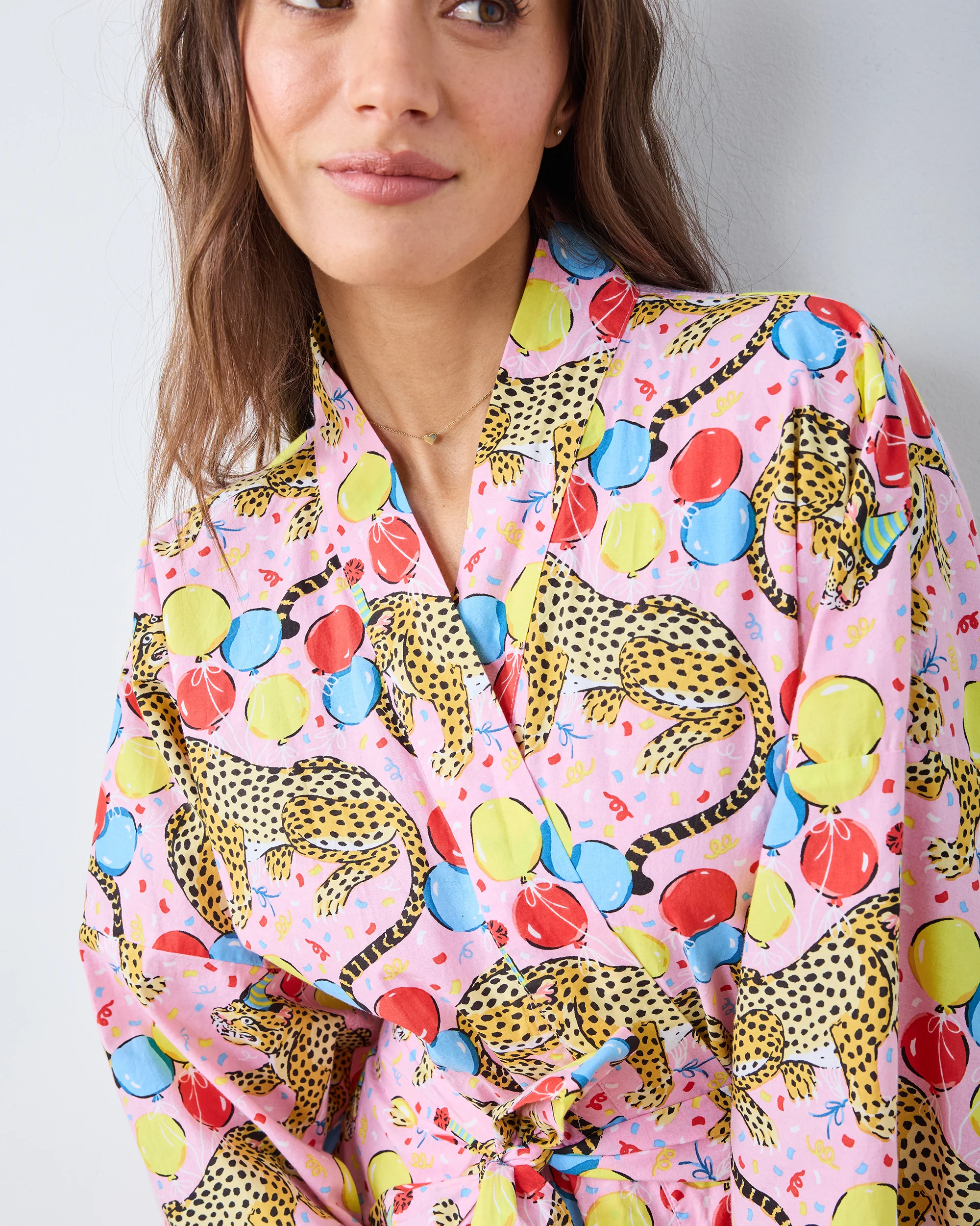 Birthday Bagheera - Long Robe - Pink Confetti - Image 5