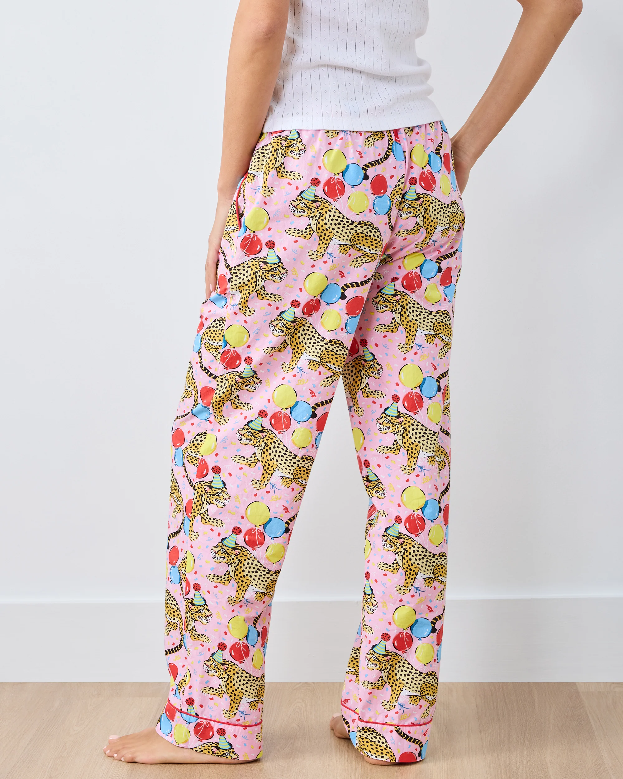 Birthday Bagheera - PJ Pant - Pink Confetti - Image 3