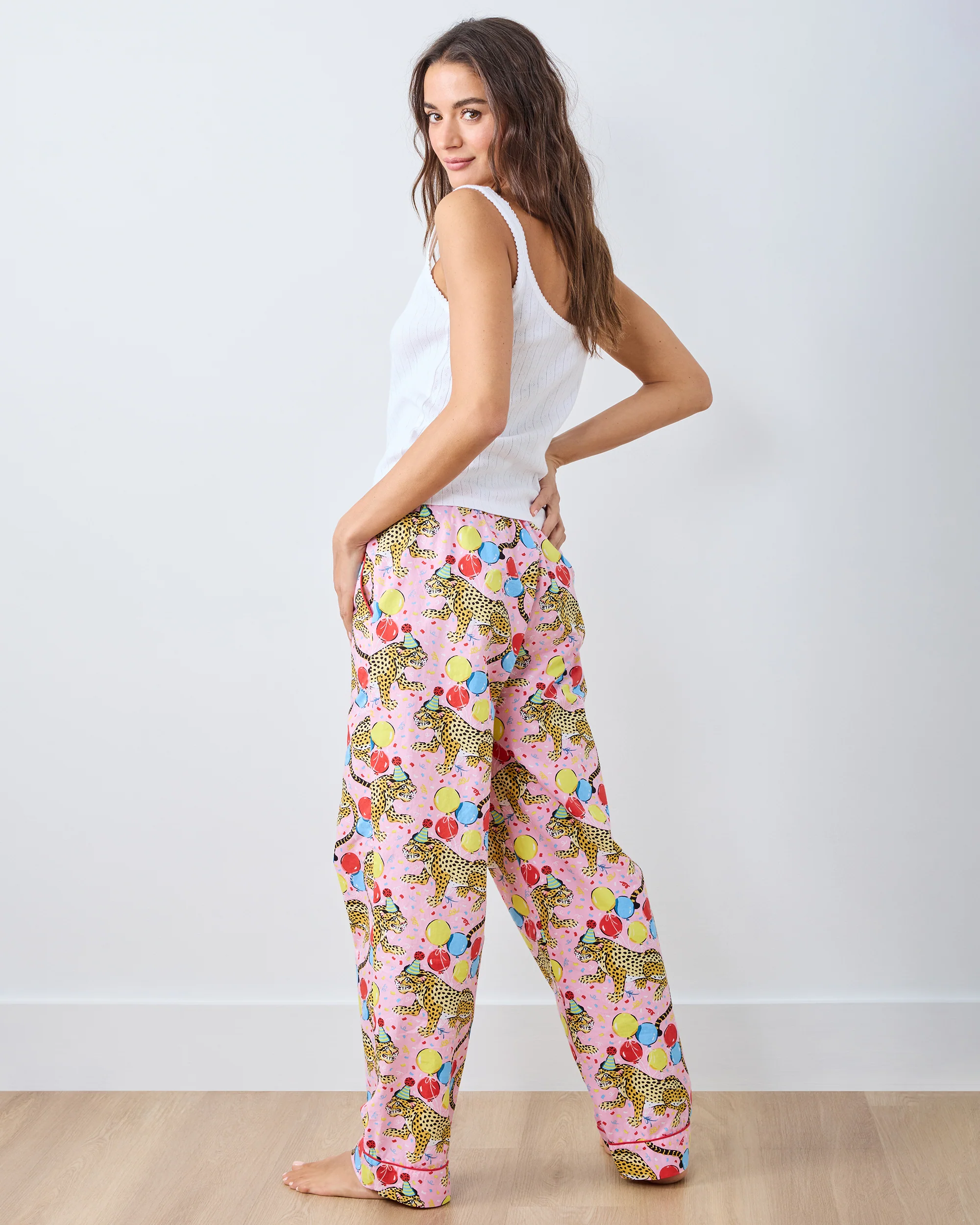 Birthday Bagheera - PJ Pant - Pink Confetti - Image 4