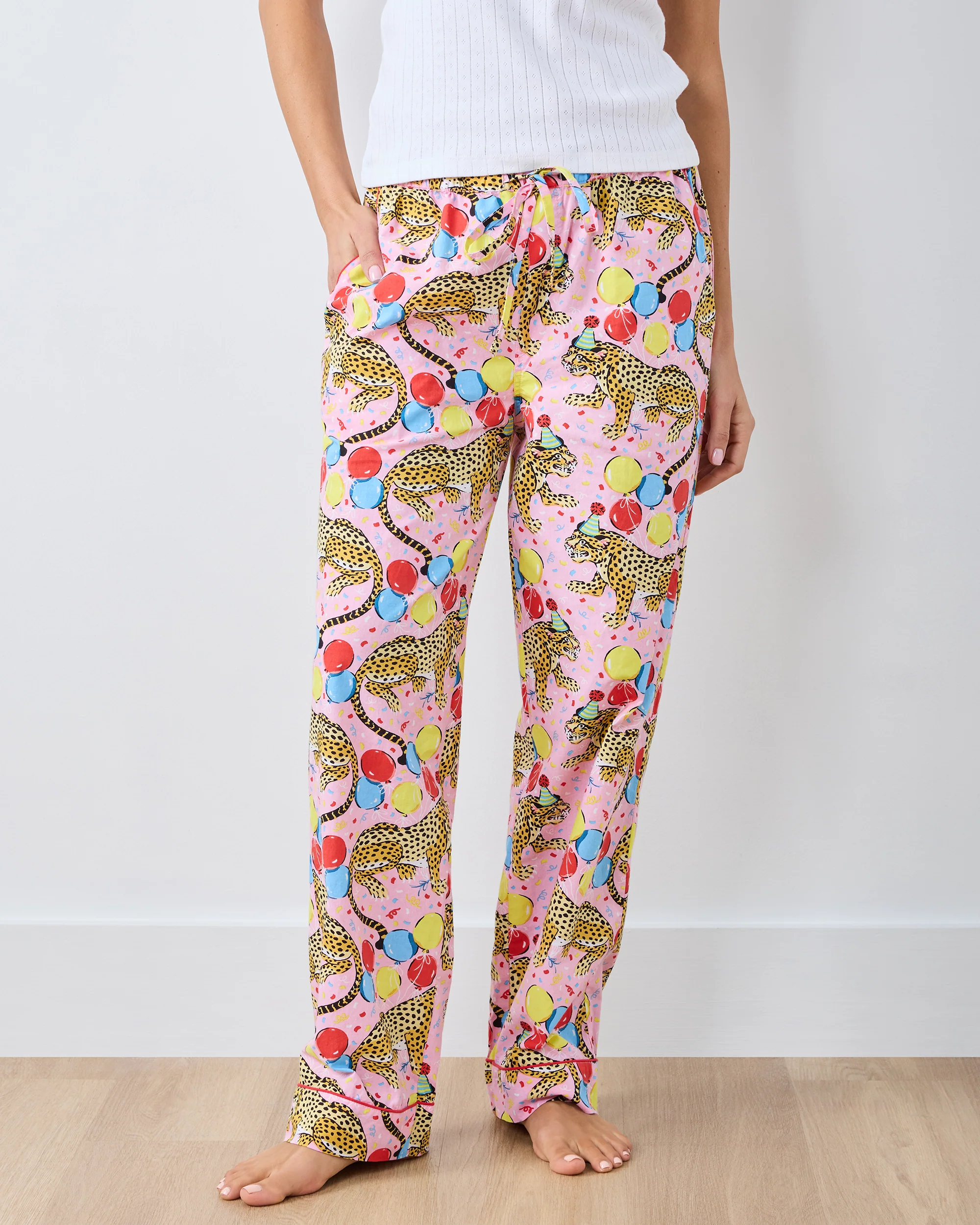 Birthday Bagheera - PJ Pant - Pink Confetti - Image 5