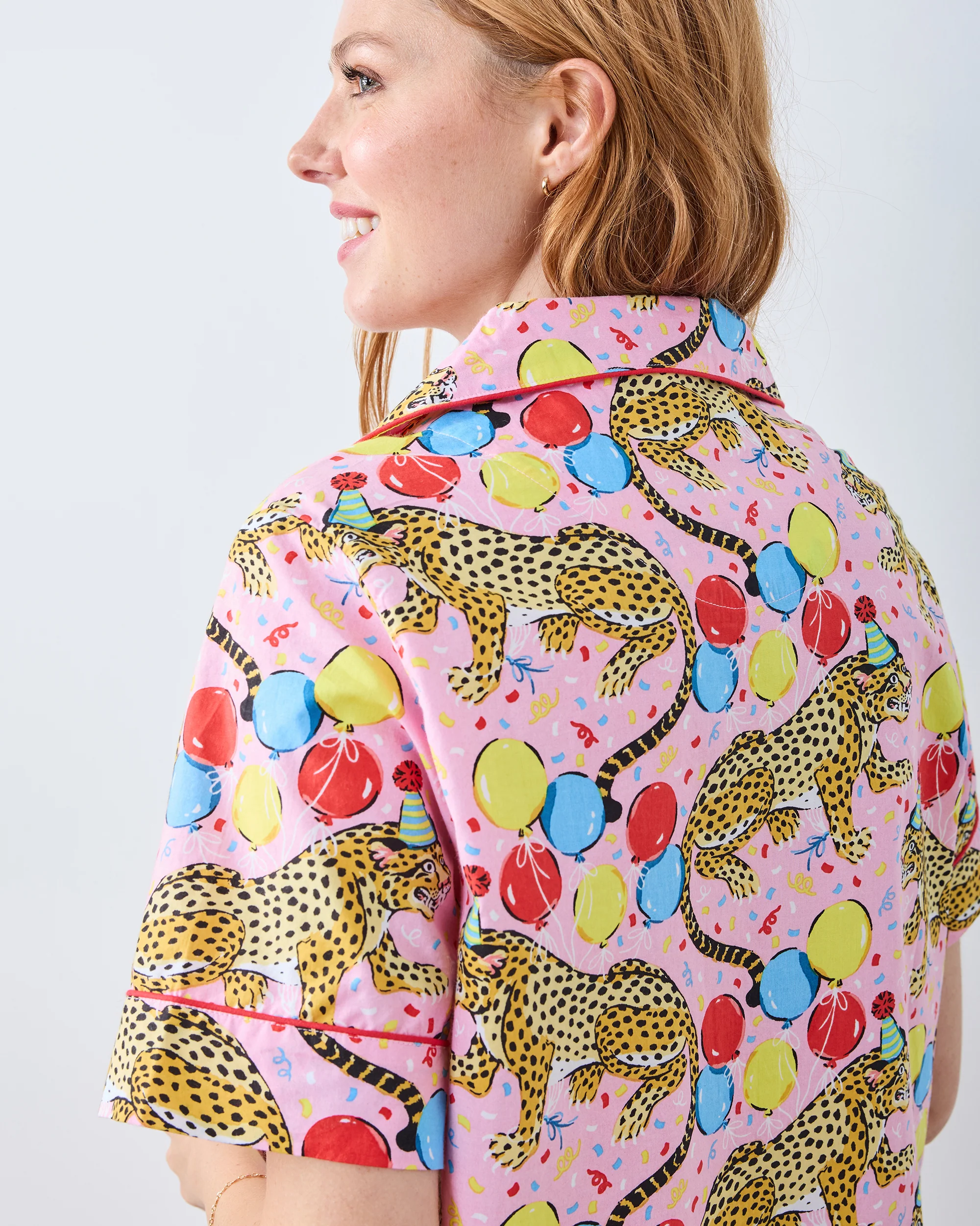 Birthday Bagheera - Short PJ Set - Pink Confetti - Image 6