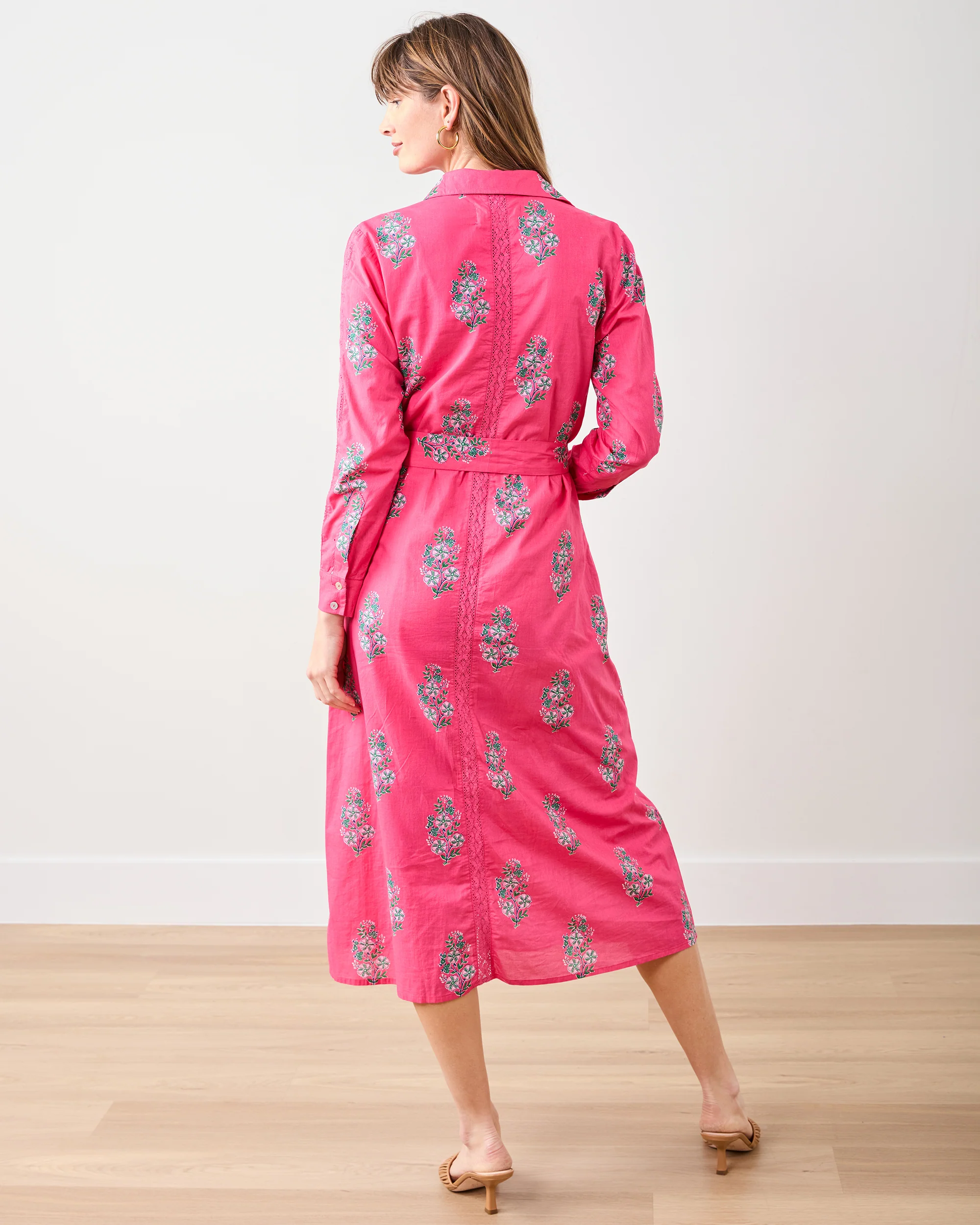 Bouquet Blossoms - Meredith Dress - Hot Pink - Image 5