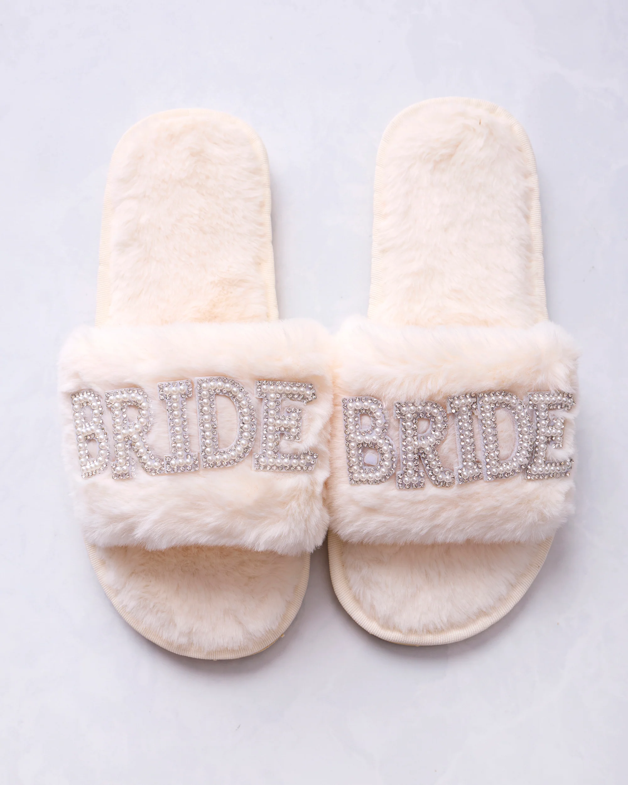 Ivory - Bride Pearl Slipper