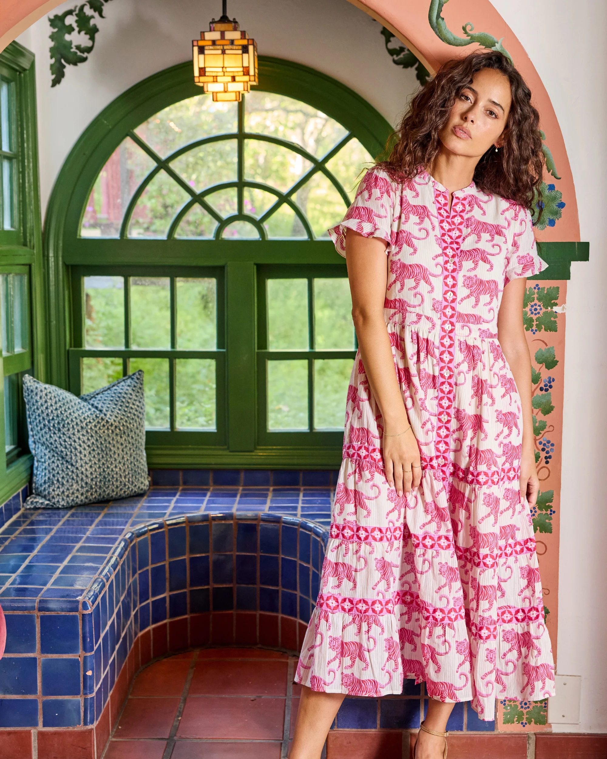 Cat Walk - Cornelia Dress - Coconut Cream - Image 4