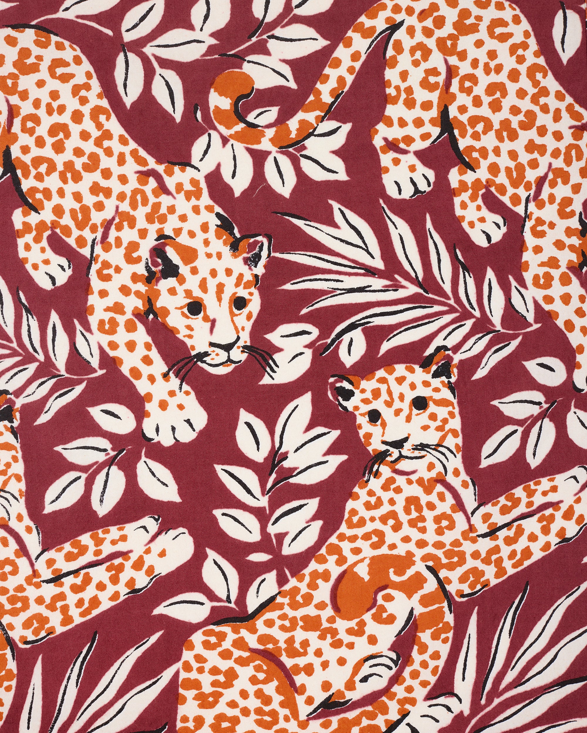 City Cats - Cleo Button Down - Maroon Night - Image 7