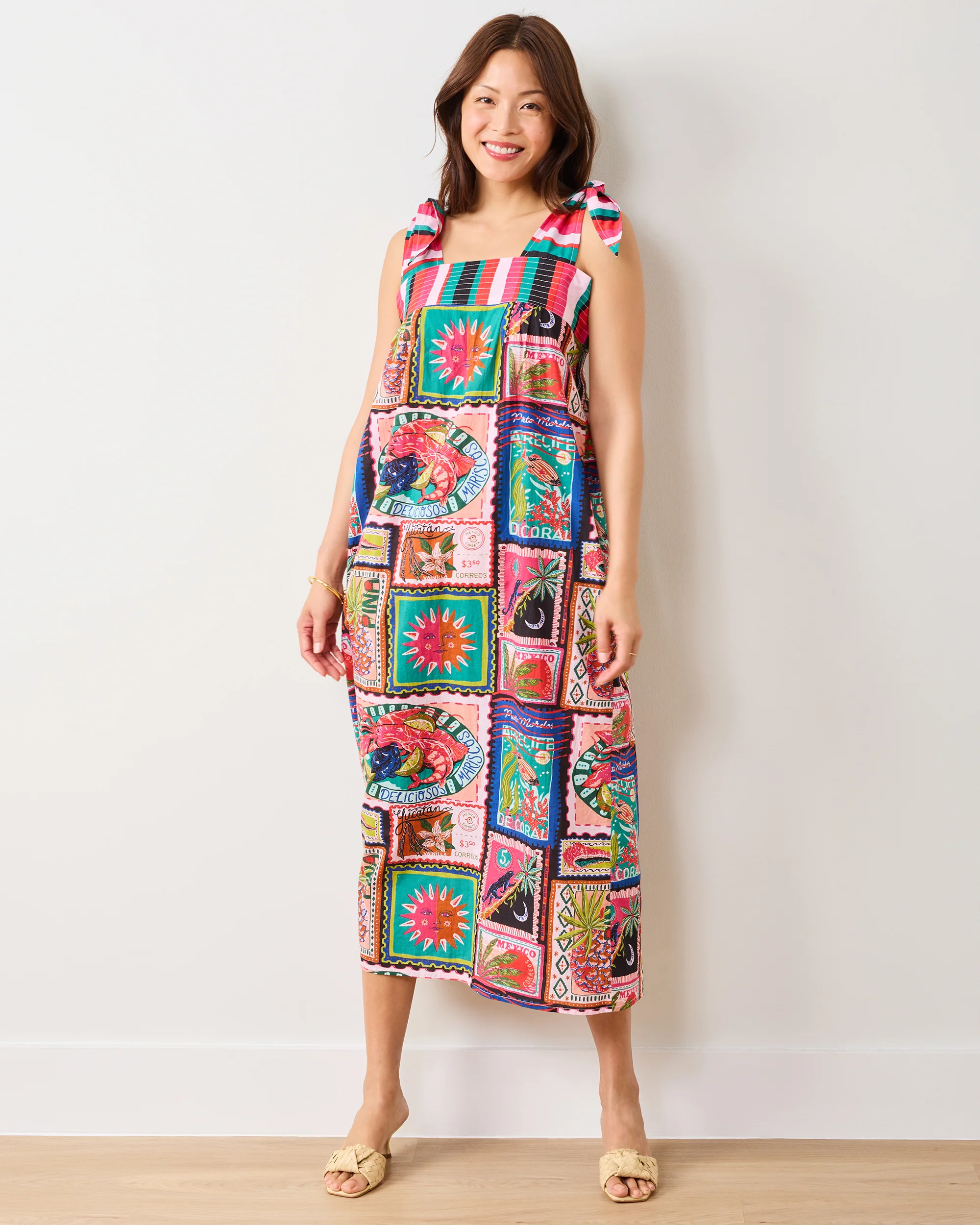 Colorful Coast - Sugar Sand Dress - Vibrant Ink - Image 2