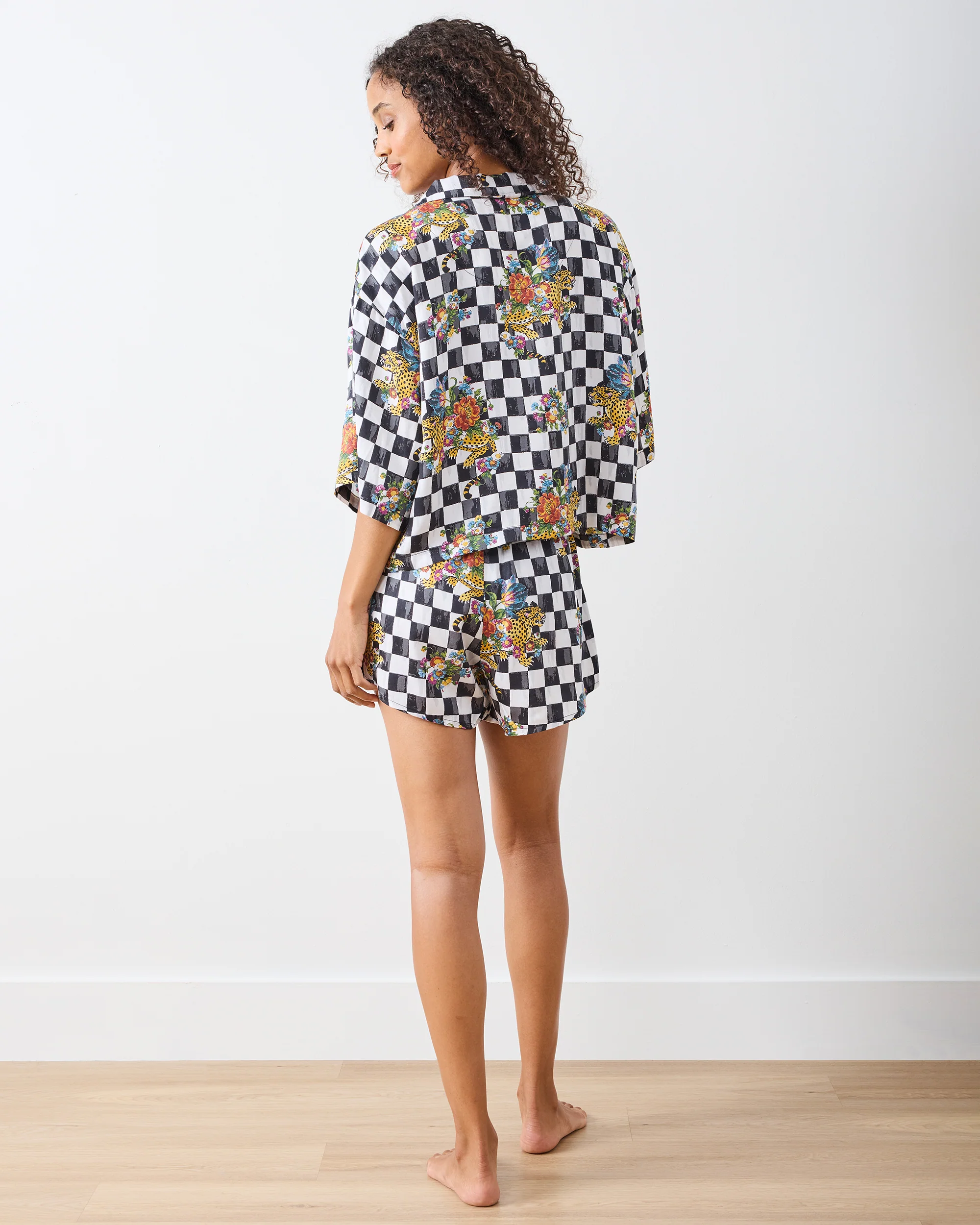 Courtly Check Bagheera - Eco Satin Sweet Dreams Set - Floral - Image 4