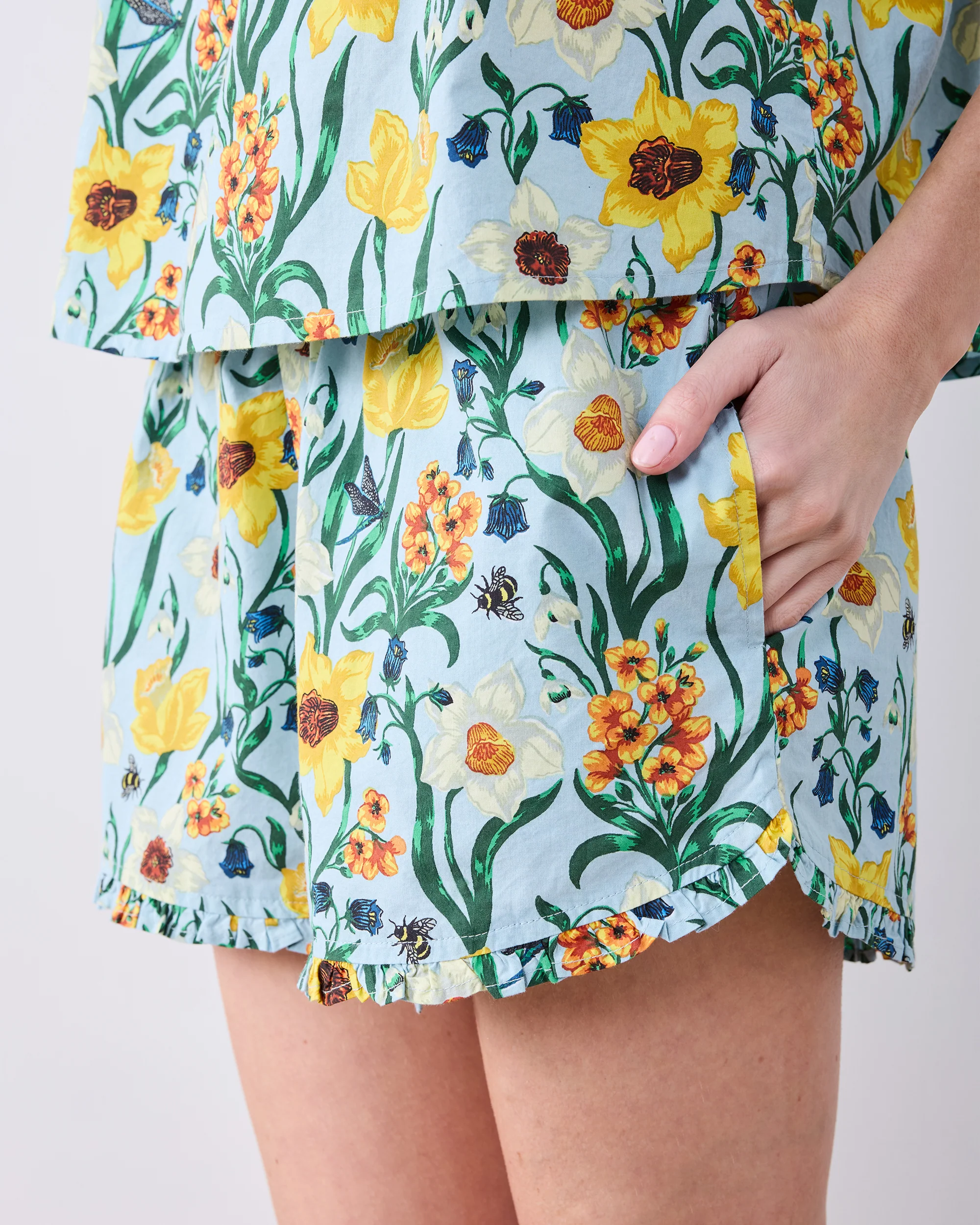 Dreamy Daffodil - Back To Bed Short Set - Moonwater - Image 3