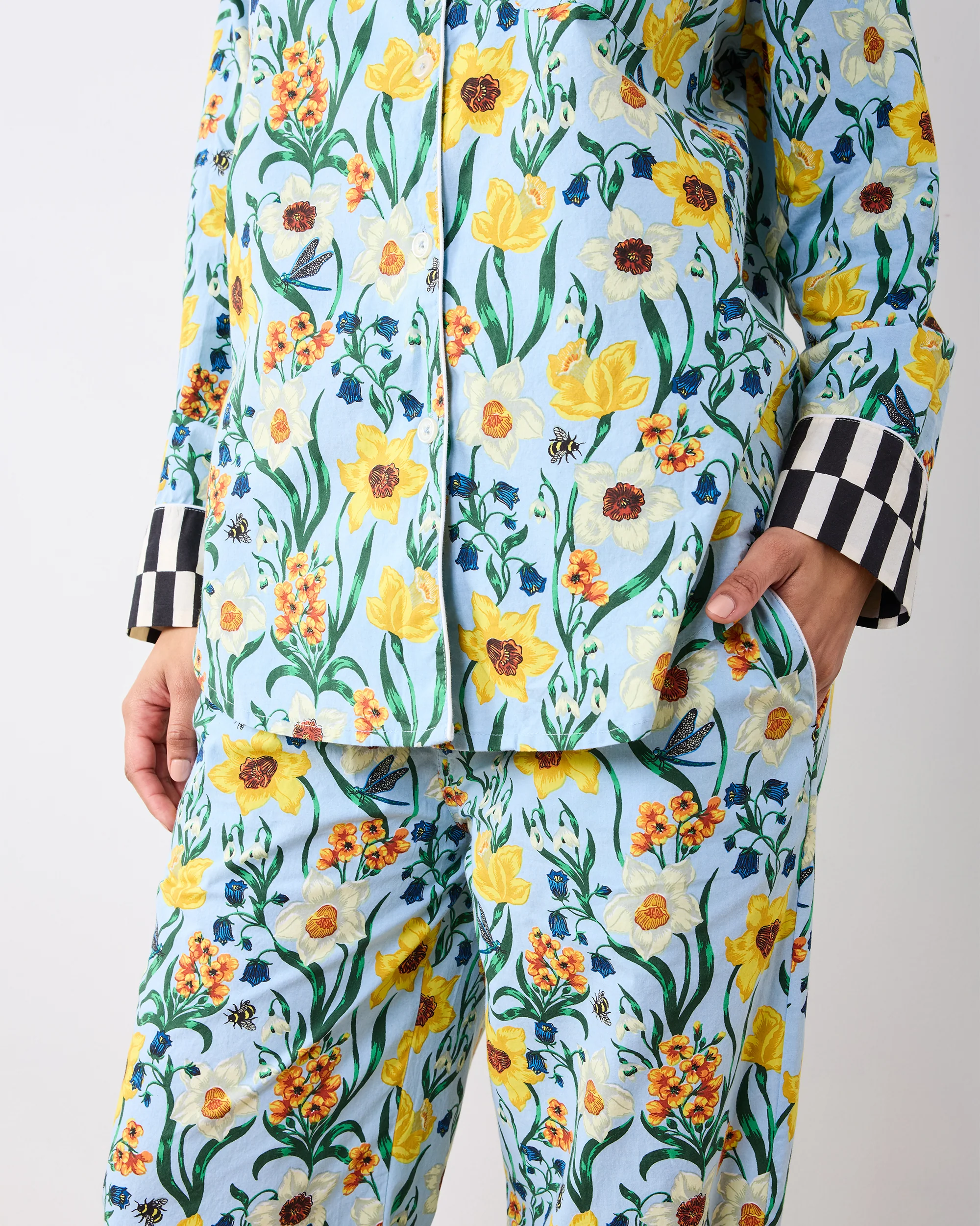 Dreamy Daffodil - Long PJ Set - Moonwater - Image 3