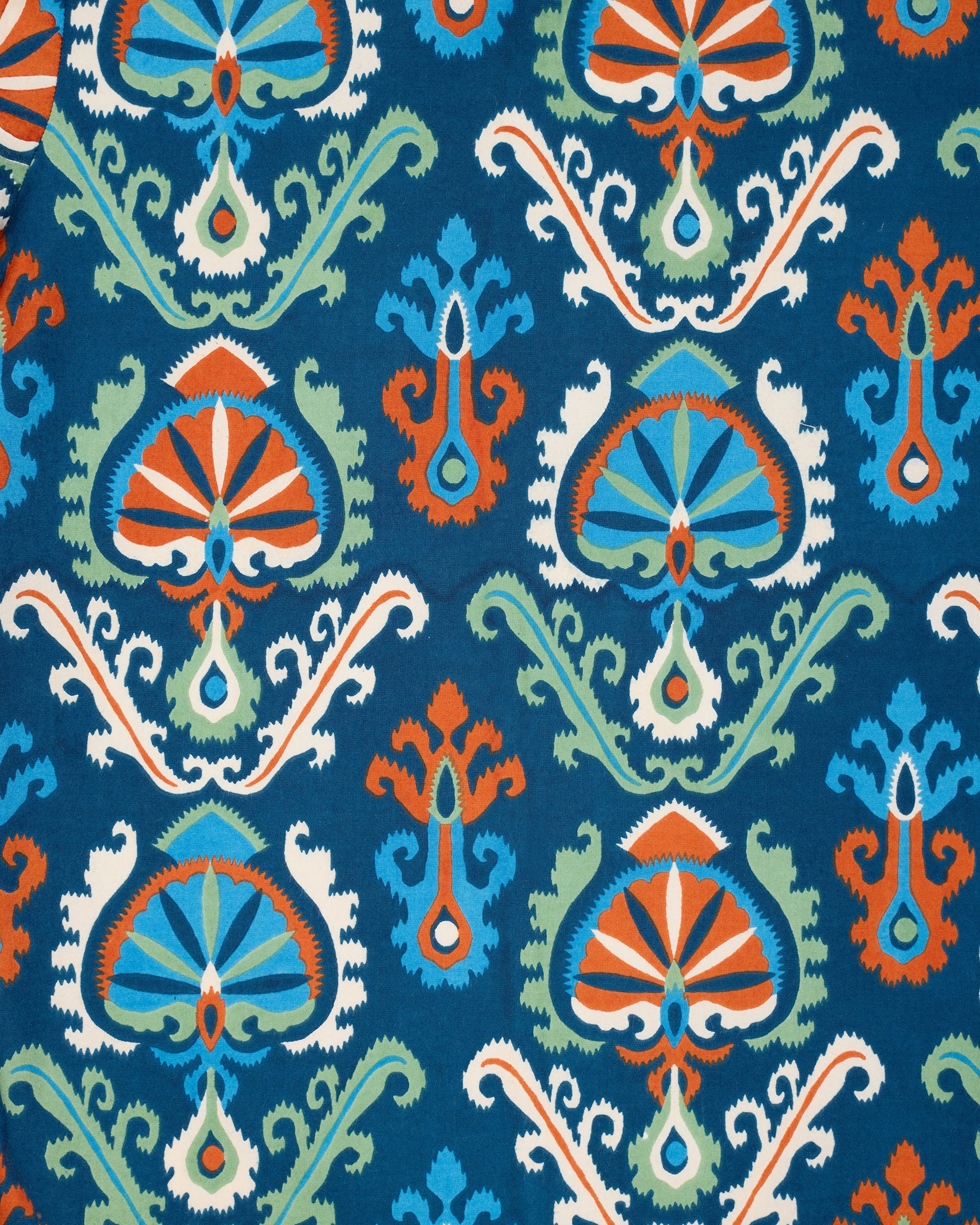 Eclectic Ikat - Edith Blouse - Navy - Image 6