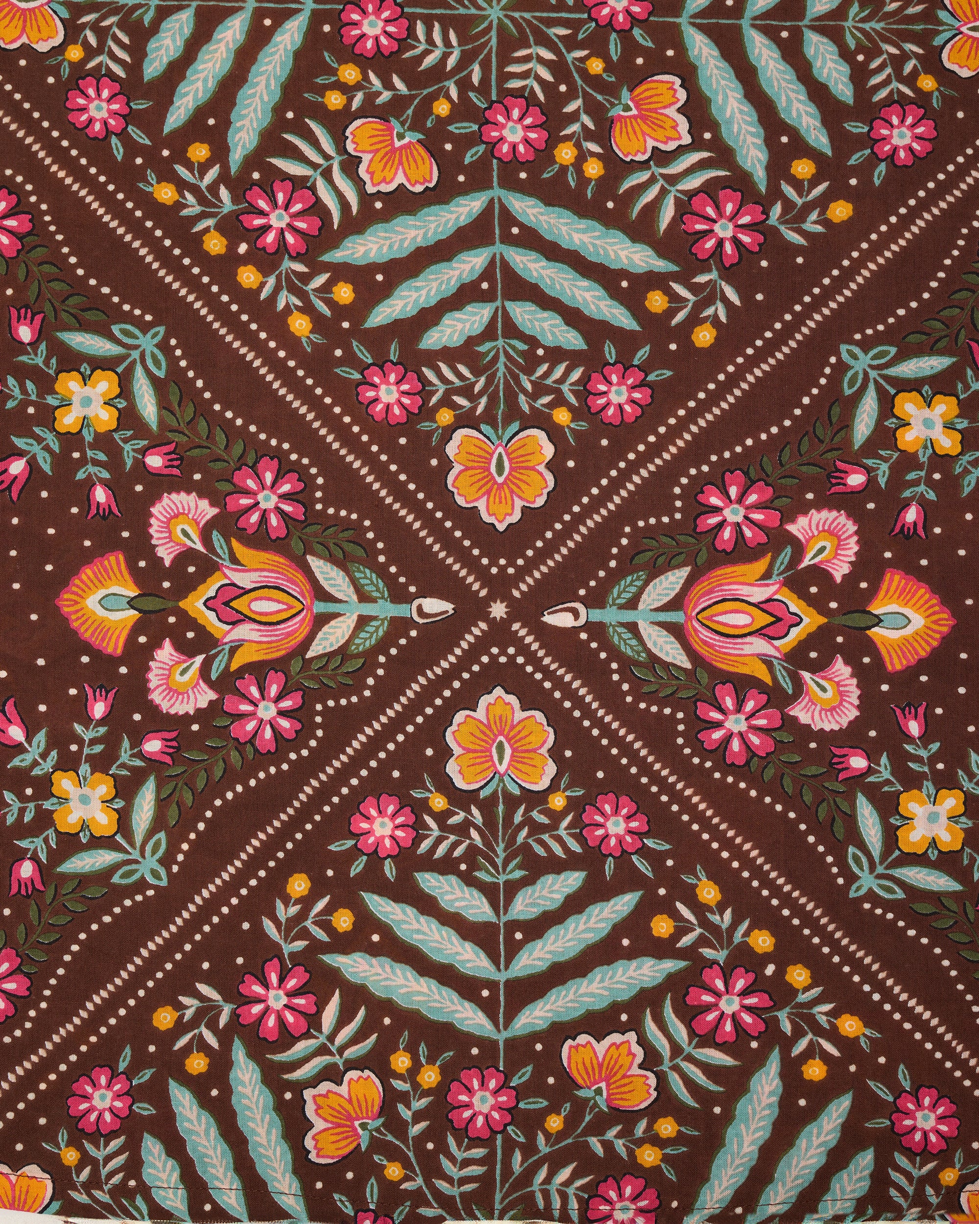 Floral Bandana - Fayette Dress - Tanned Copper - Image 7