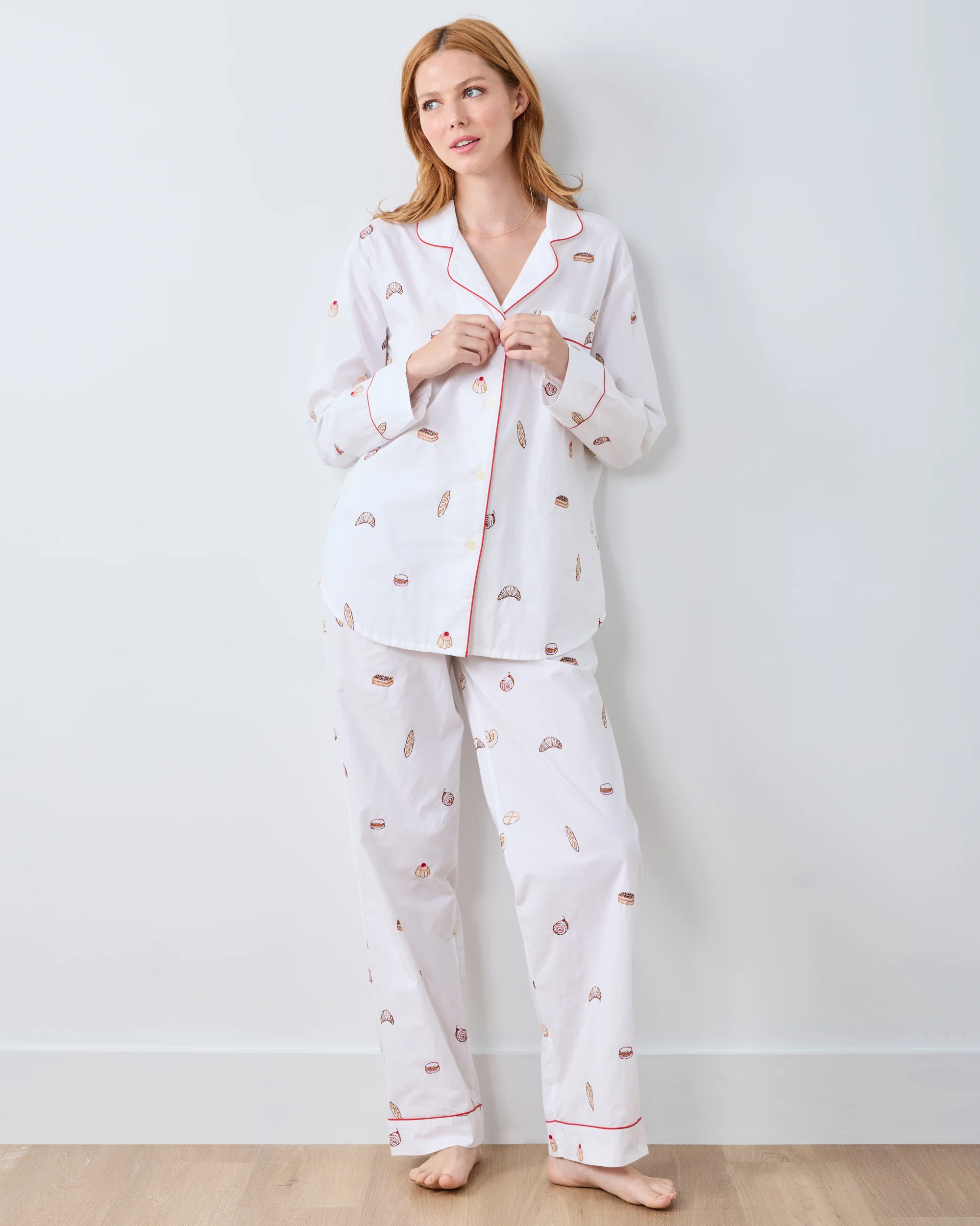 Freshly Baked - Long PJ Set - Cloud - Image 2