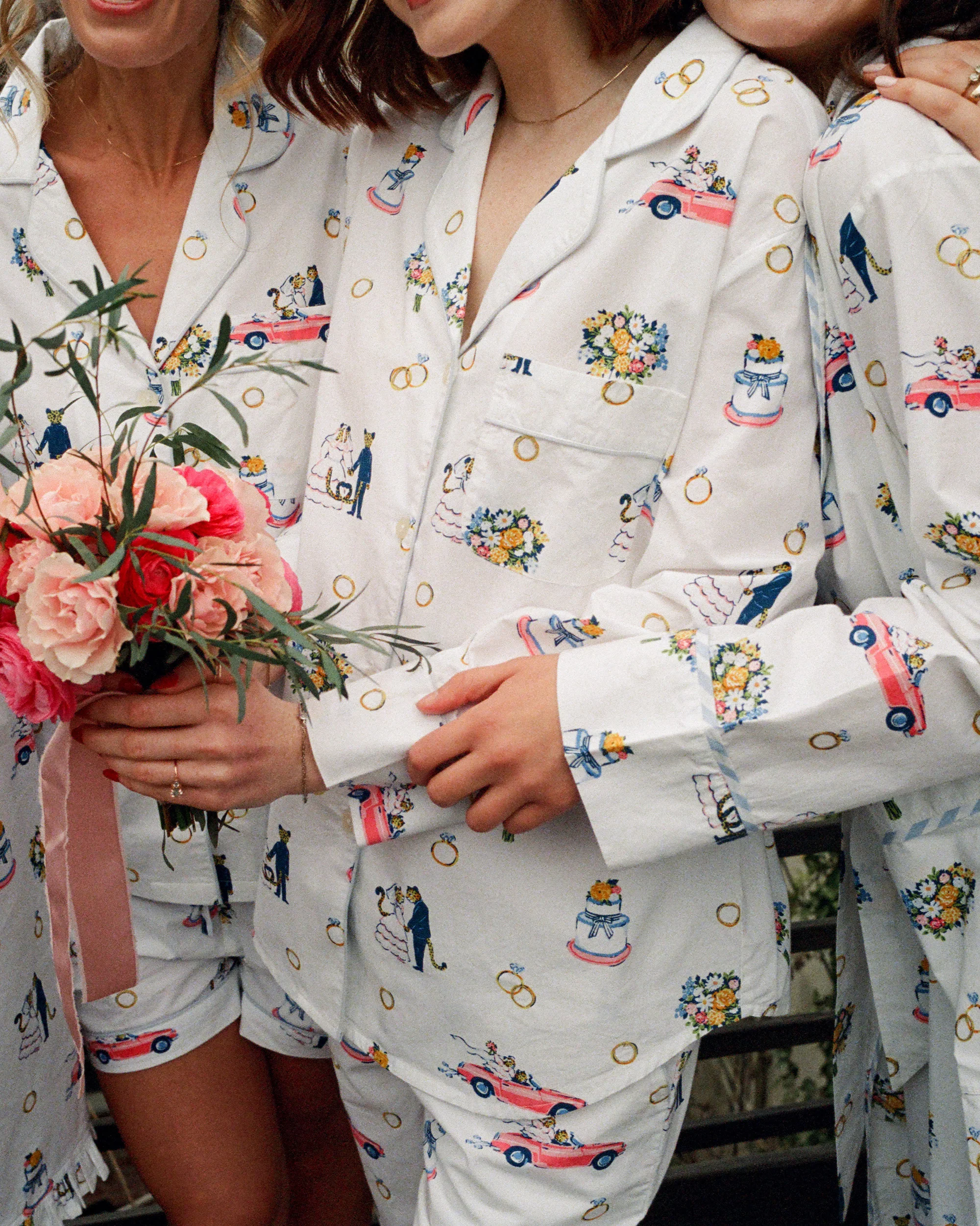 Happily Ever After - Short PJ Set - Cloud - Image 3