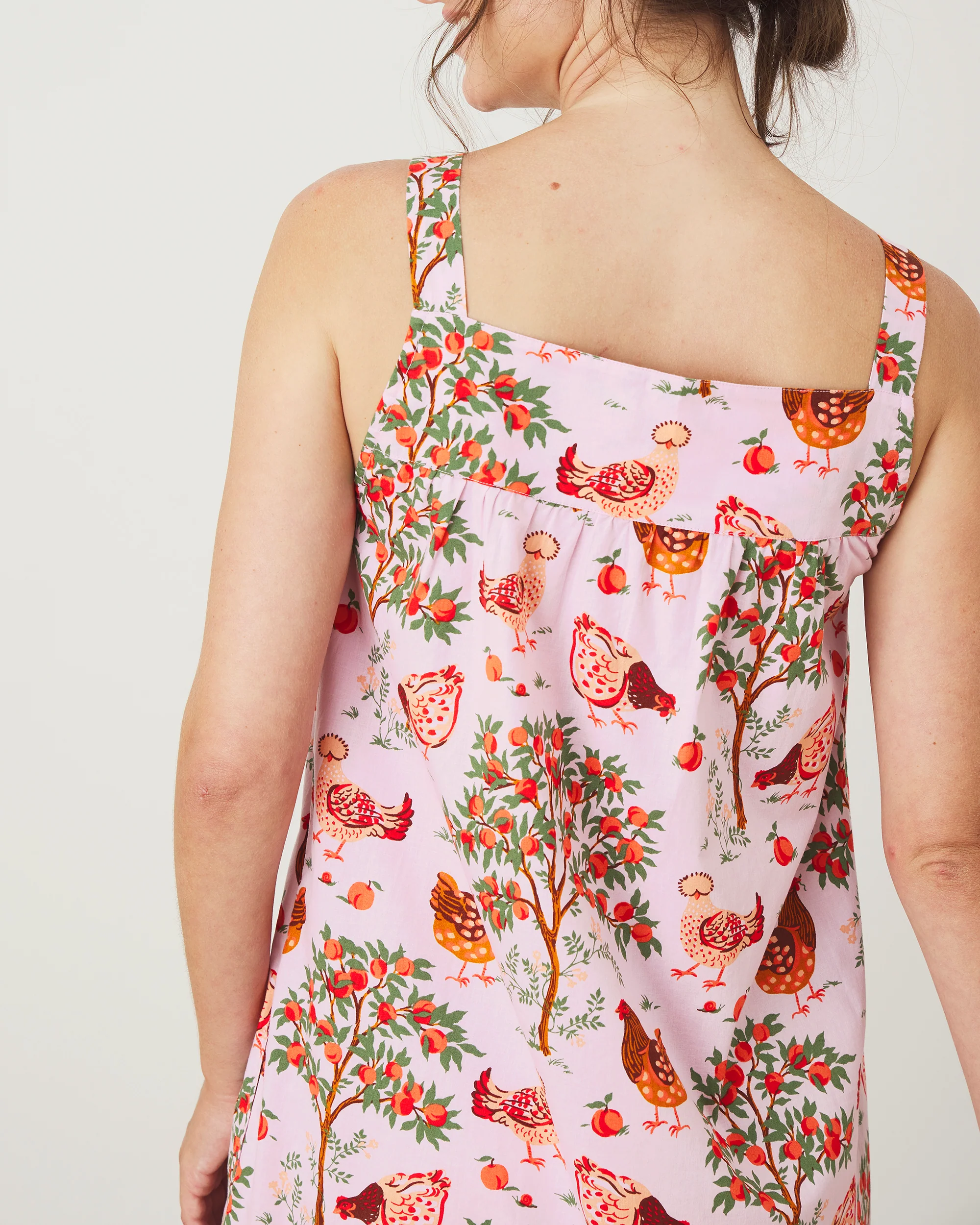 Hen House - Back To Bed Nightgown - Ballet Pink - Image 4