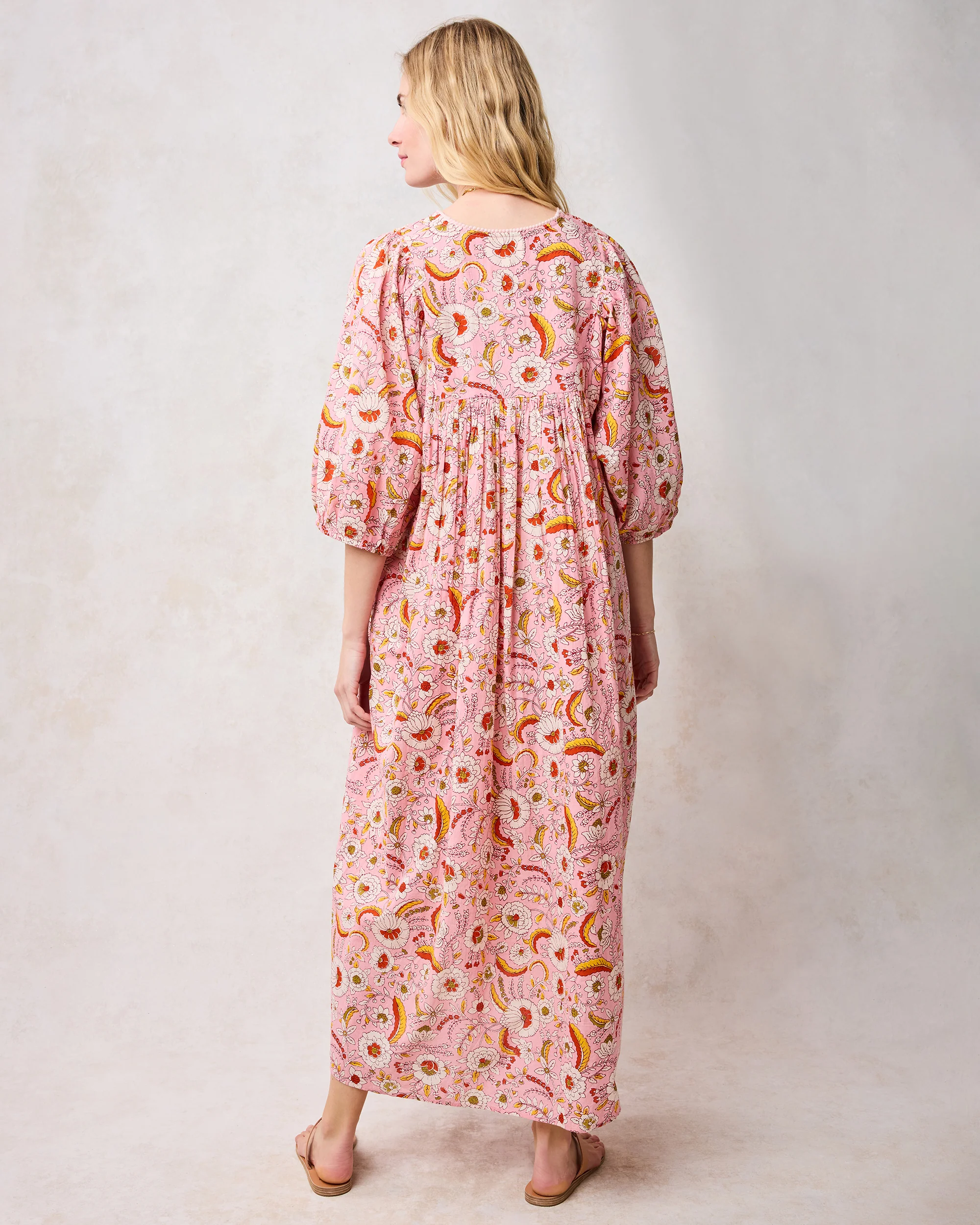 India Bloom - Artifact Dress - Soft Rose - Image 4