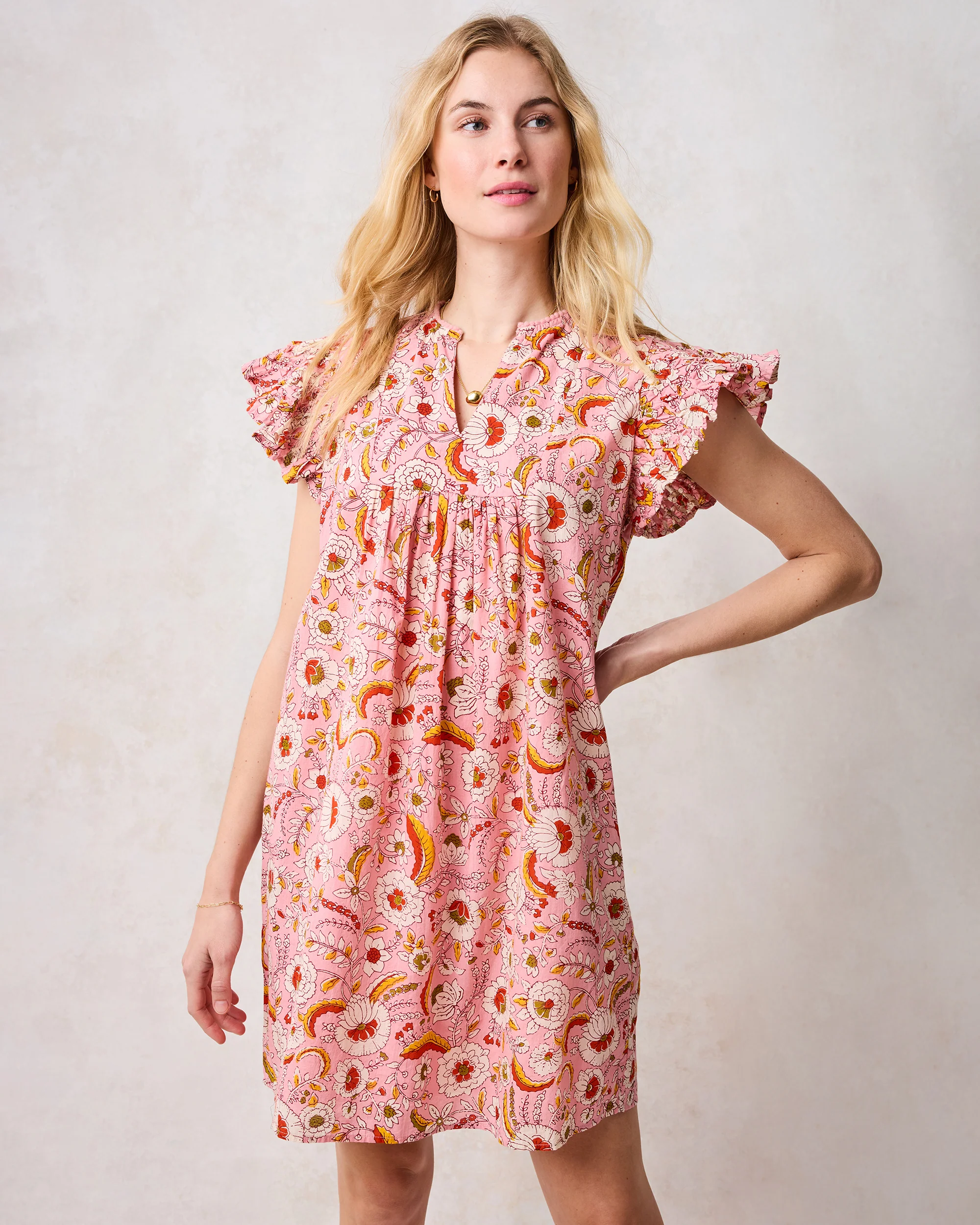 India Bloom - Royal Dress - Soft Rose - Image 5