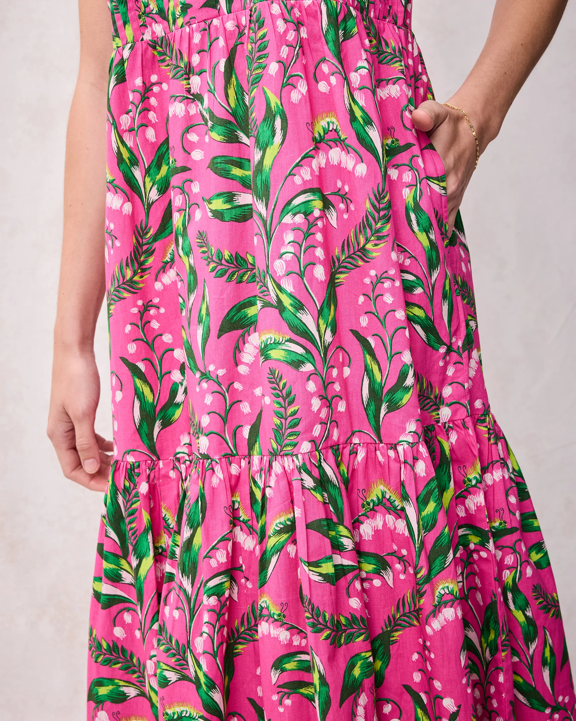 Lily Of the Valley - Taila Dress - Pink - Image 4