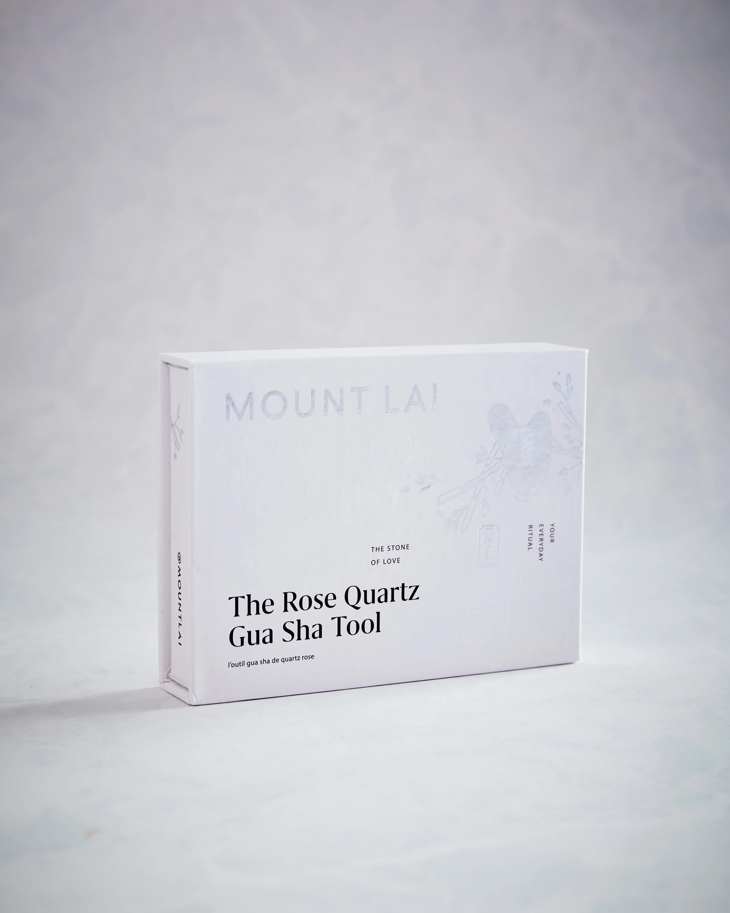 Rose - Rose Quartz Gua Sha Facial Lifting Tool - Mount Lai - Image 4