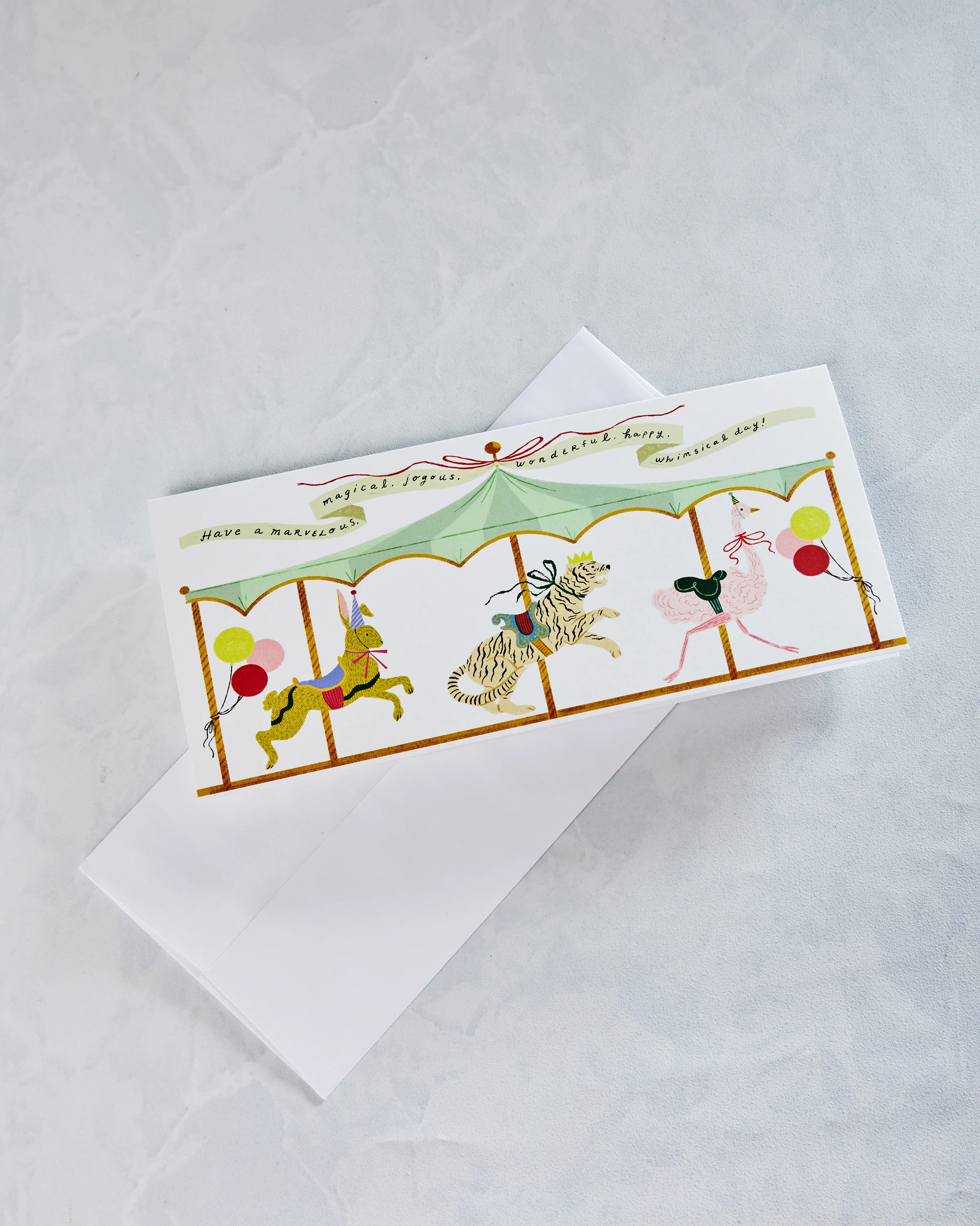 Multi - Carosel Birthday Card - Olive & Company - Image 5