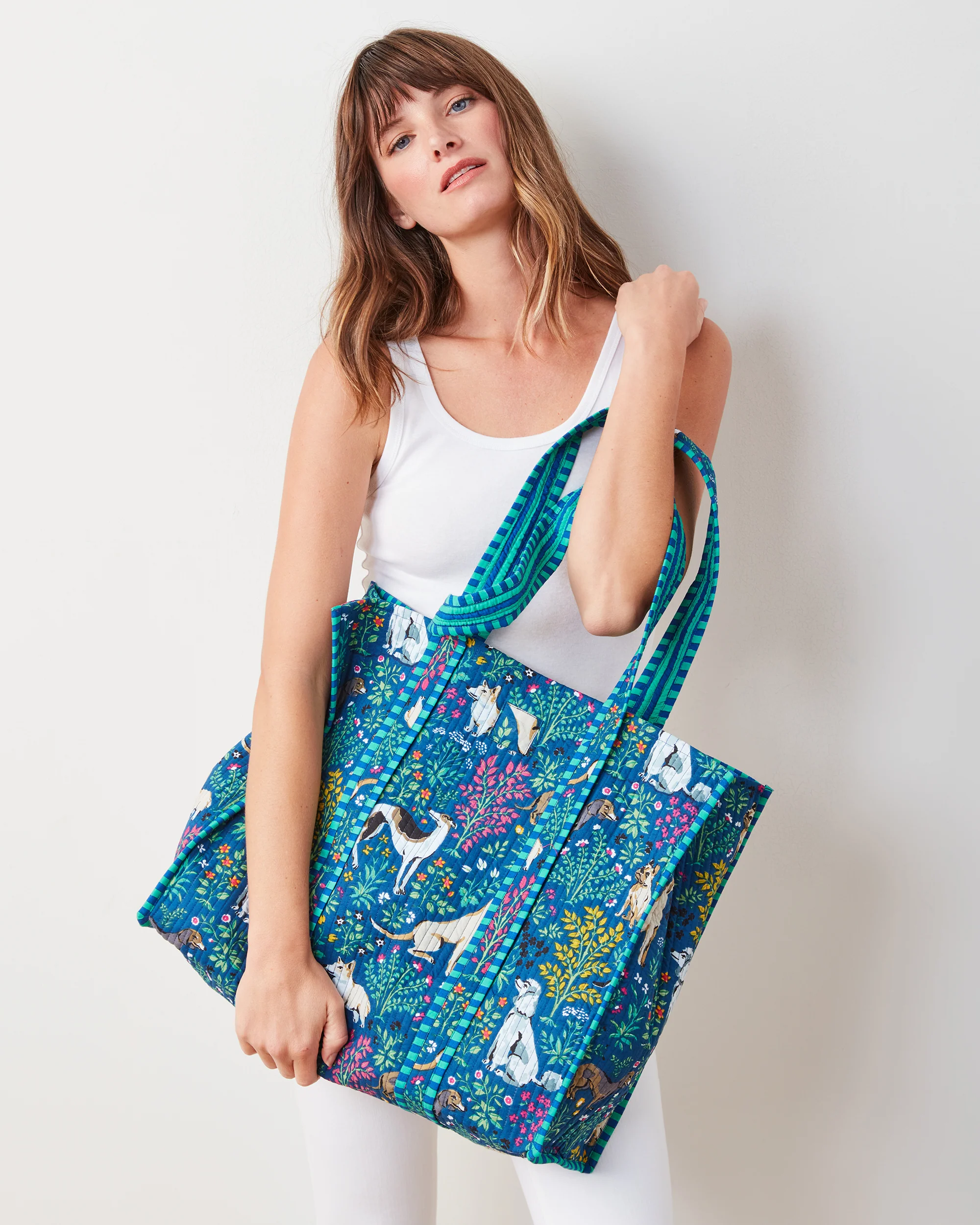 Must Love Dogs - The Traveler Tote - Indigo - Image 5
