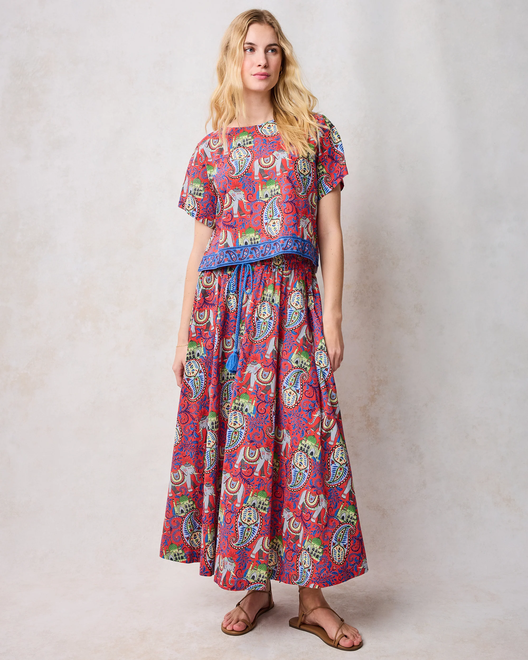 Palace Paisley - Carry On Set - Paprika - Image 3