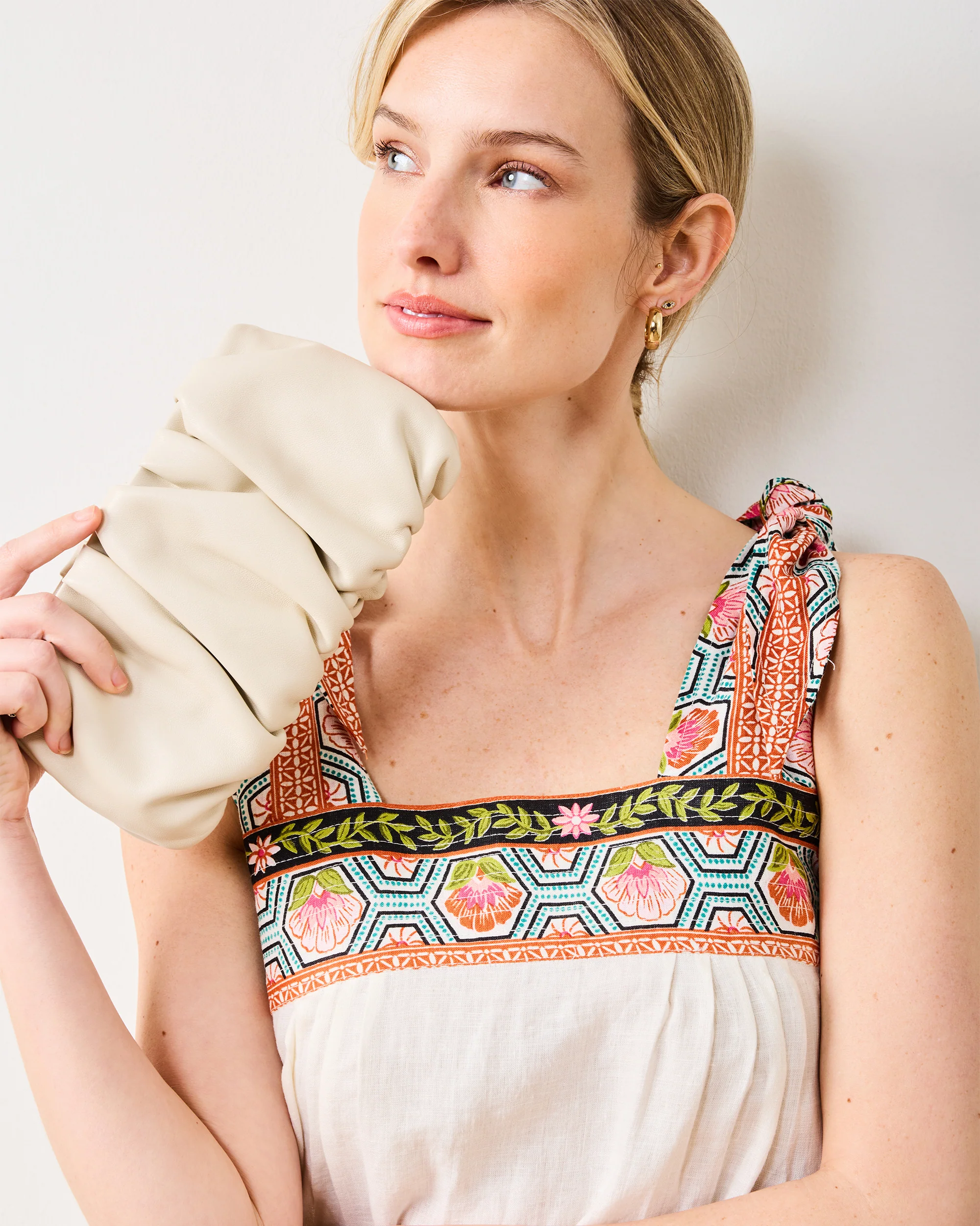 Playa Palms - Sugar Sand Dress - Off White - Image 3