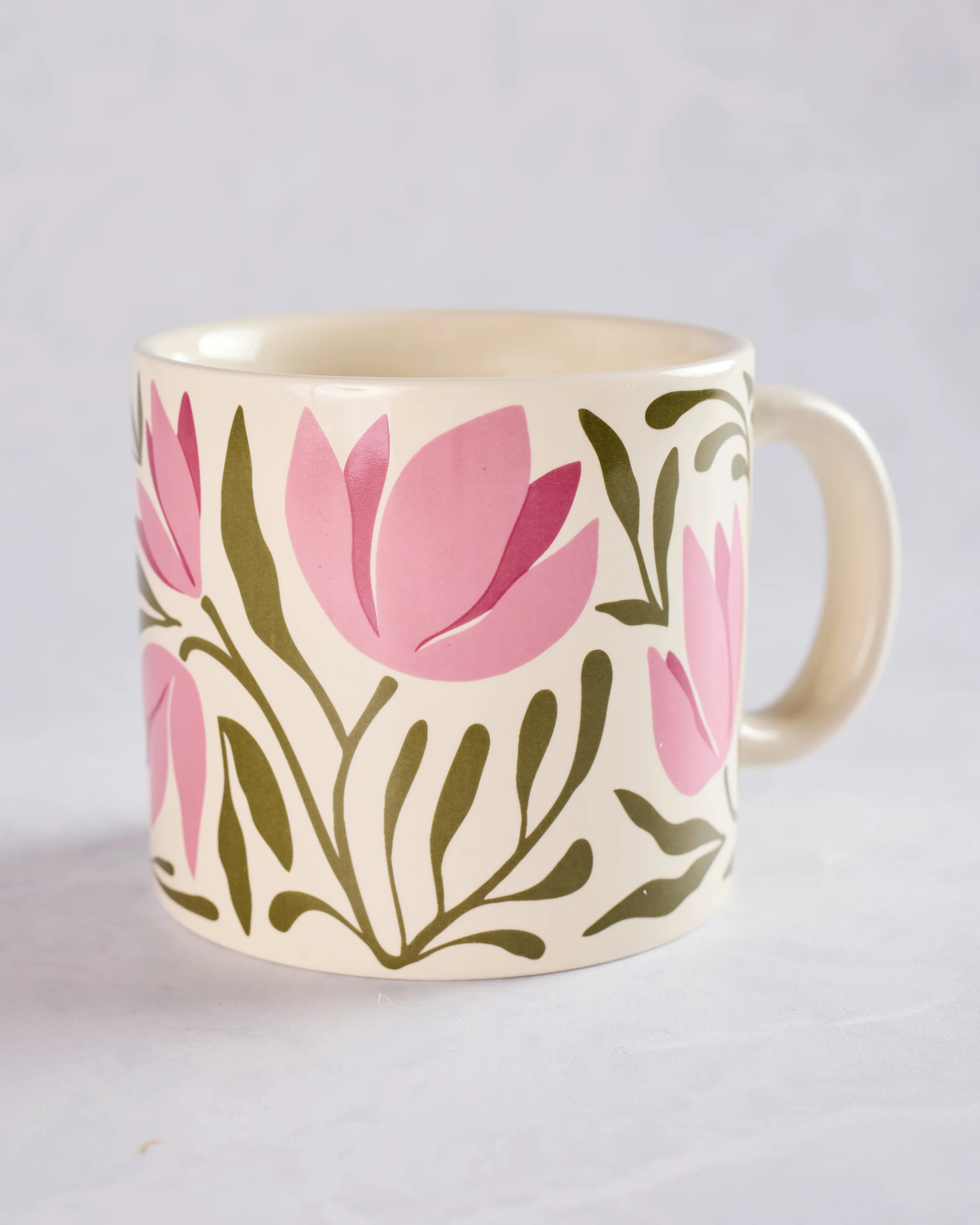 Pink Combo - Ceramic Tulip Mug - Lady Jane