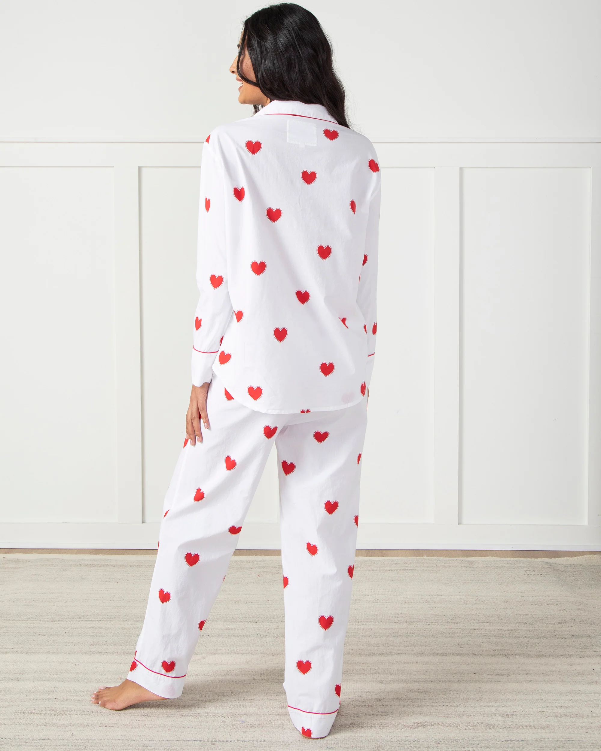 Queen of Hearts - Long PJ Set - Ruby Cloud - Image 6