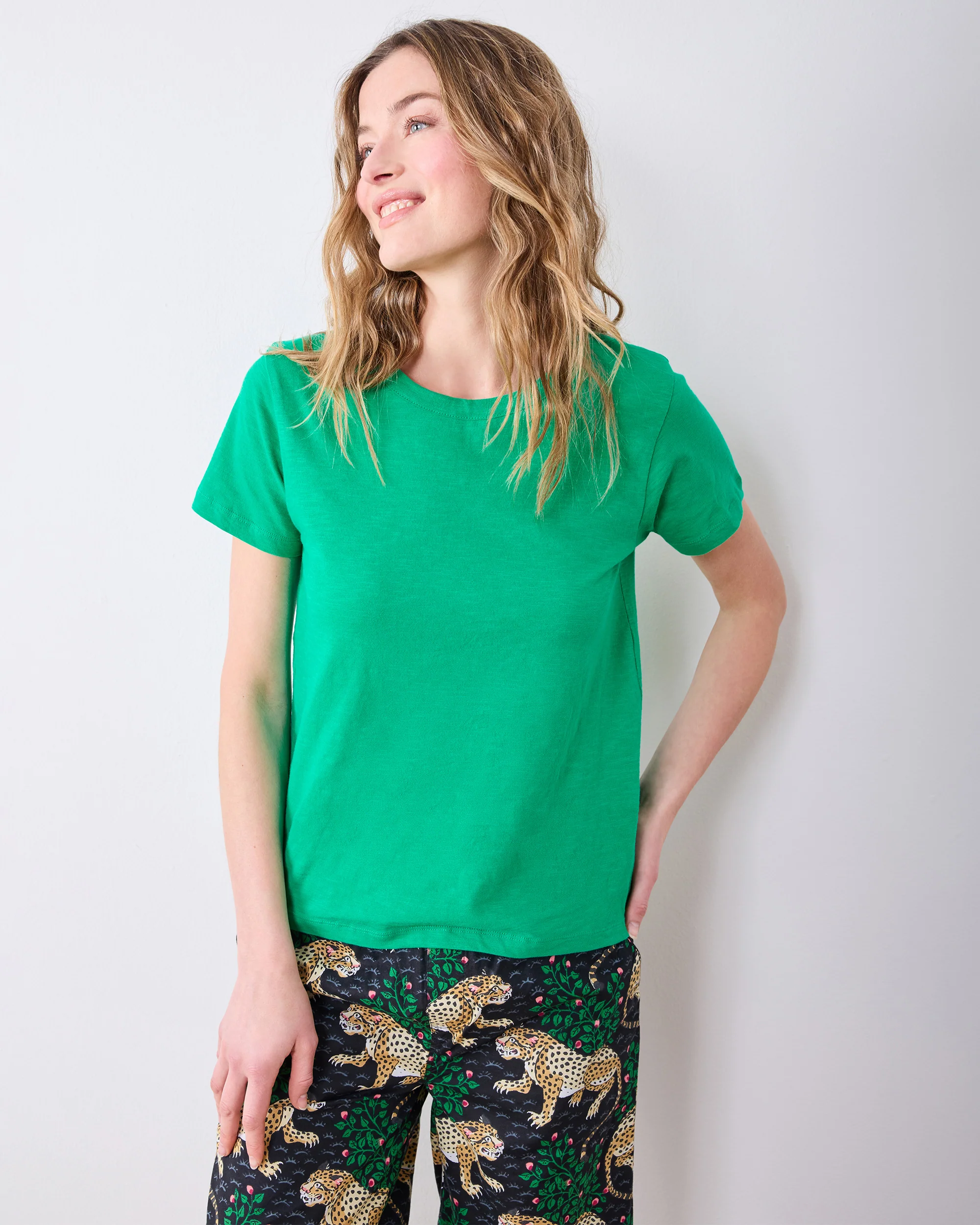 Green Gumdrop - Saturday Tee - Knit T-Shirt - Image 4
