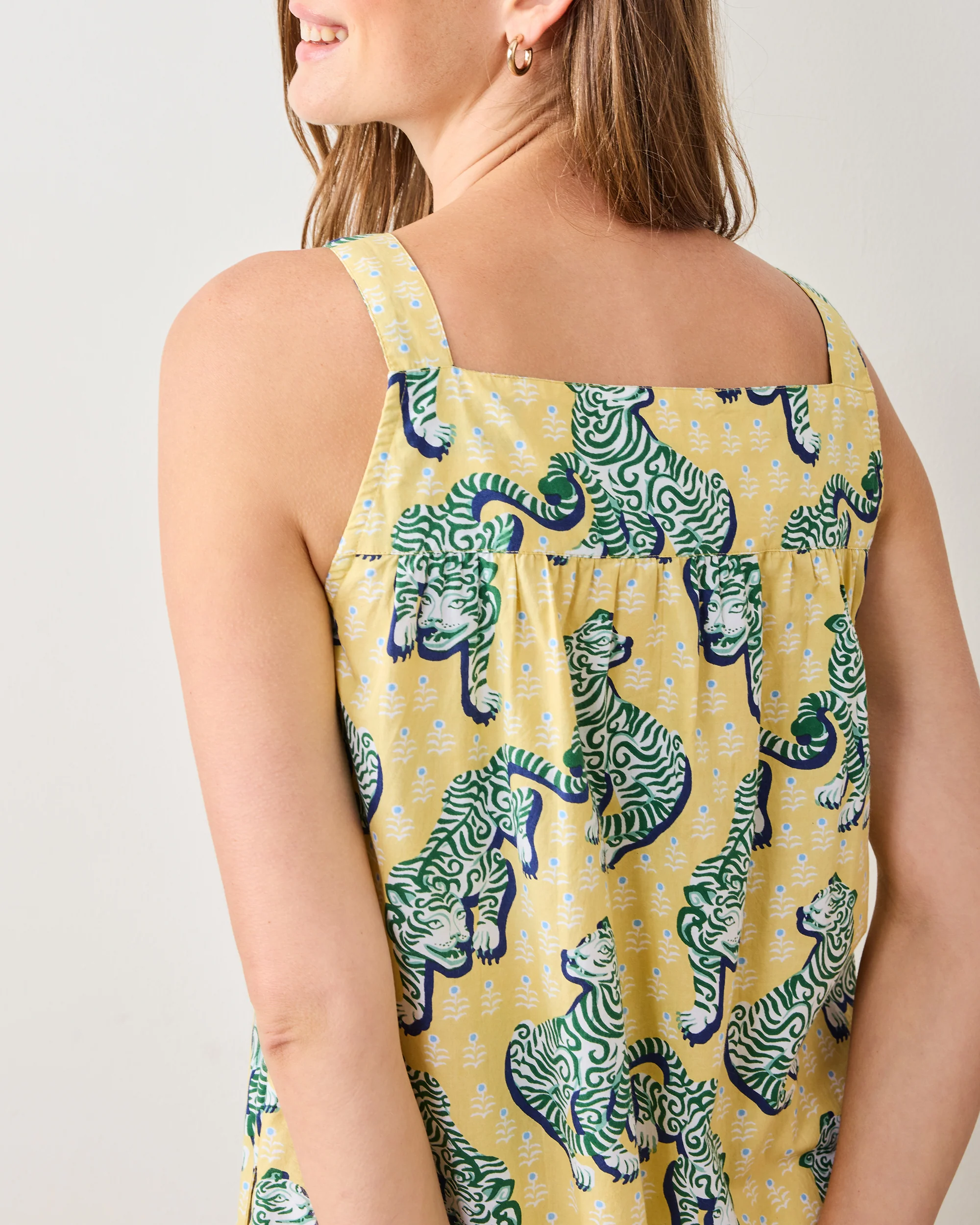 Tiger Queen - Back to Bed Nightgown - Citrine - Image 4