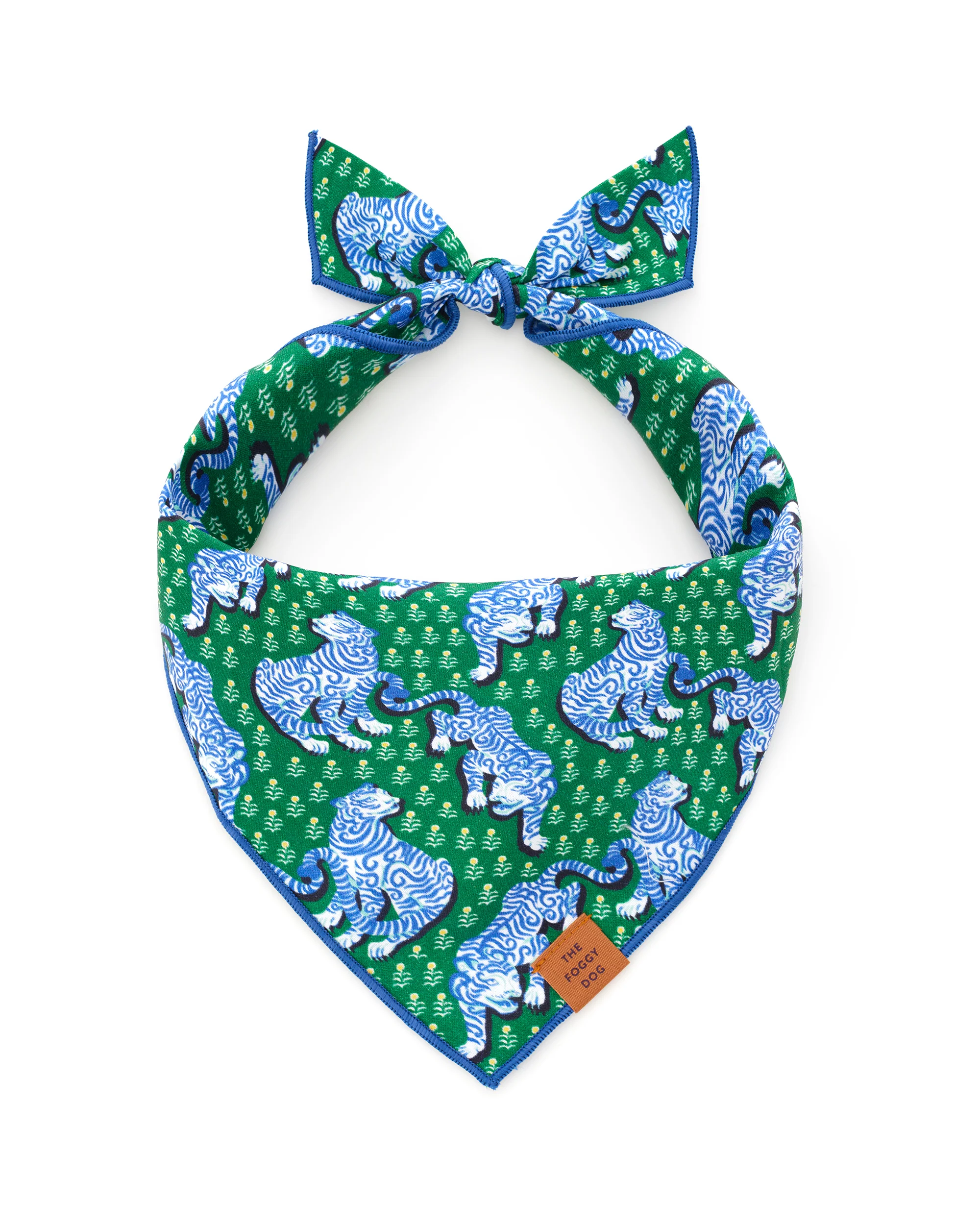 PF x The Foggy Dog Tiger Queen - Short Set & Dog Bandana Bundle - Multi - Image 4