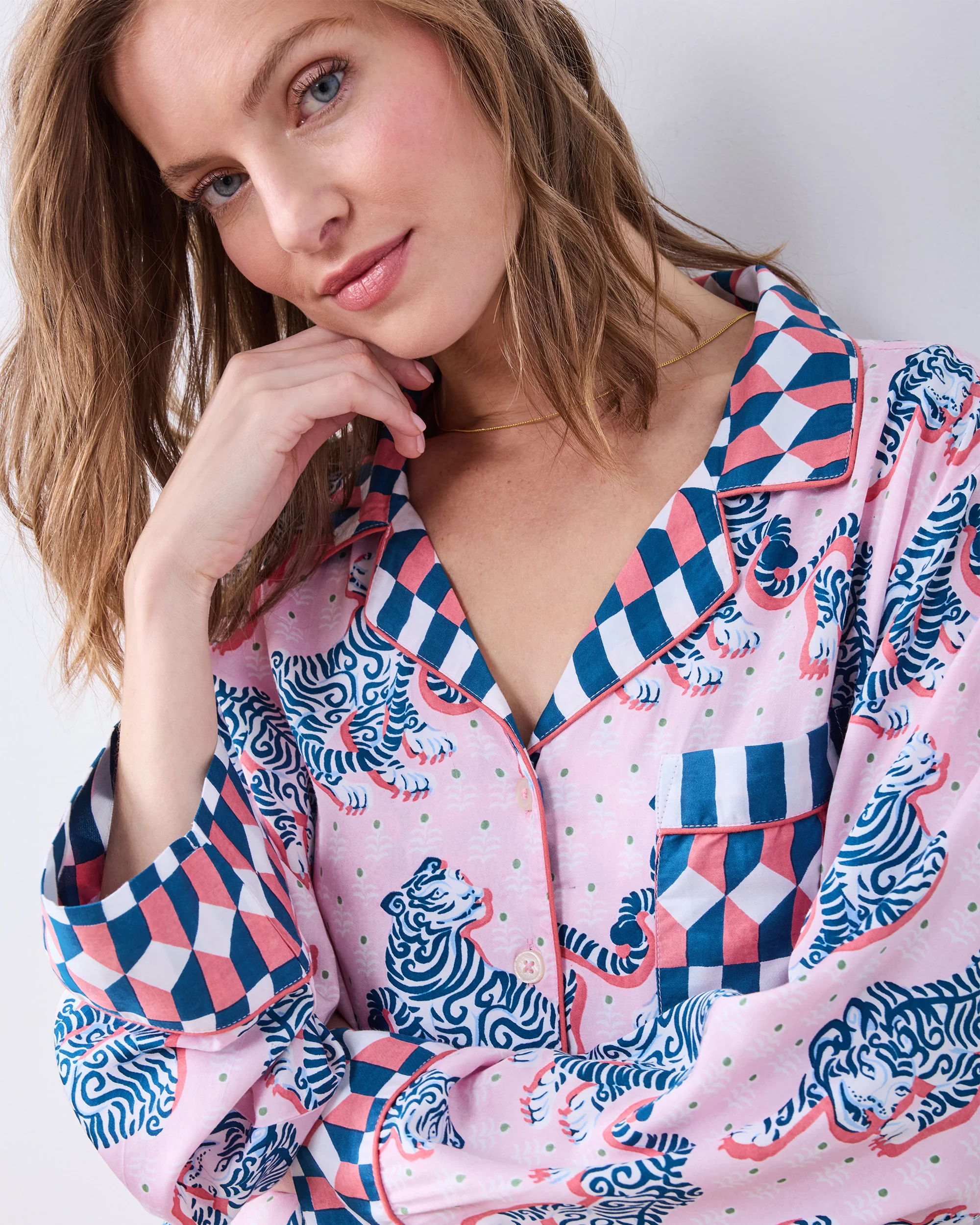 Tiger Queen - Eco Satin Rittenhouse Set - Blush & Bashful - Image 5