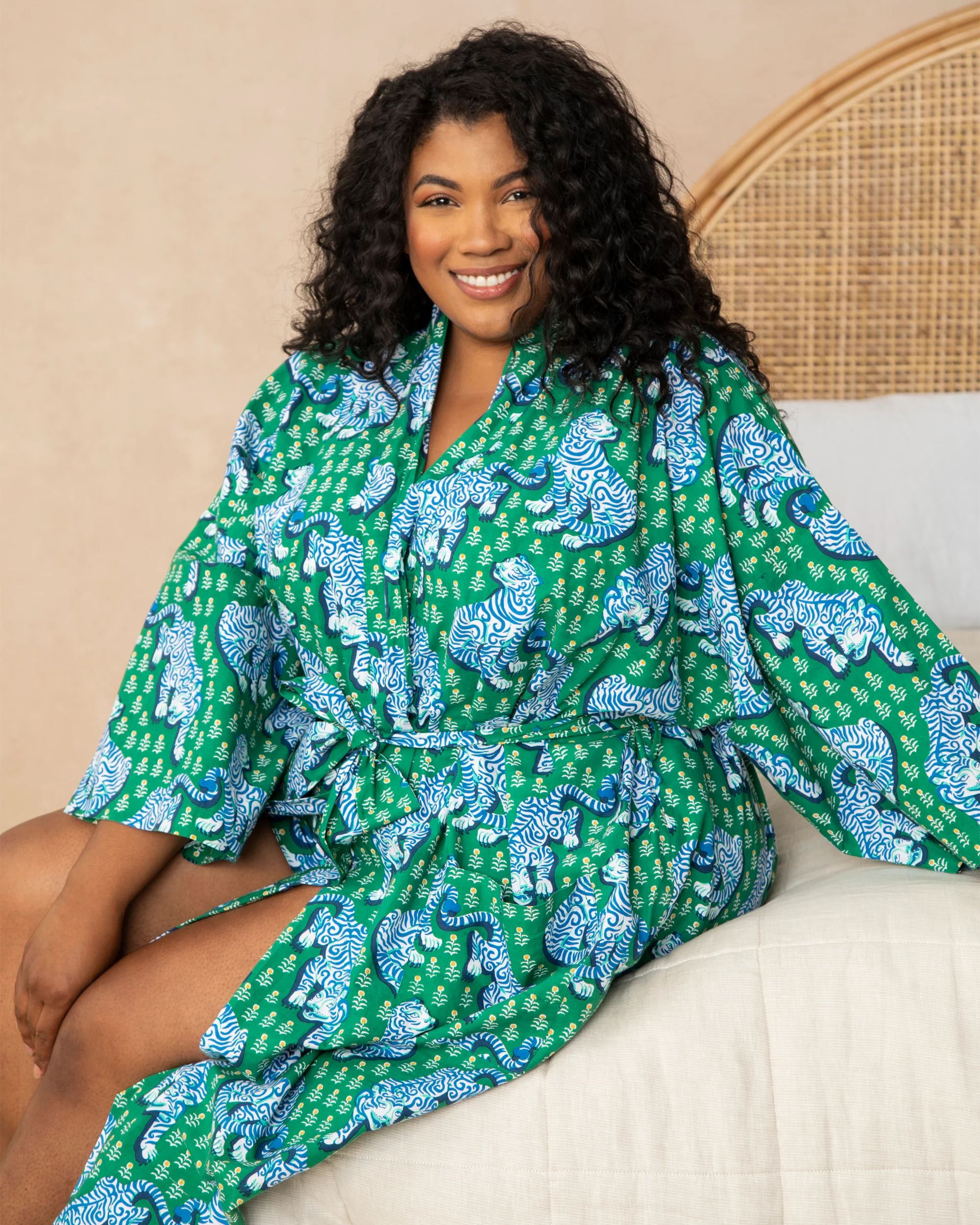 Tiger Queen - Robe - Jade - Image 5