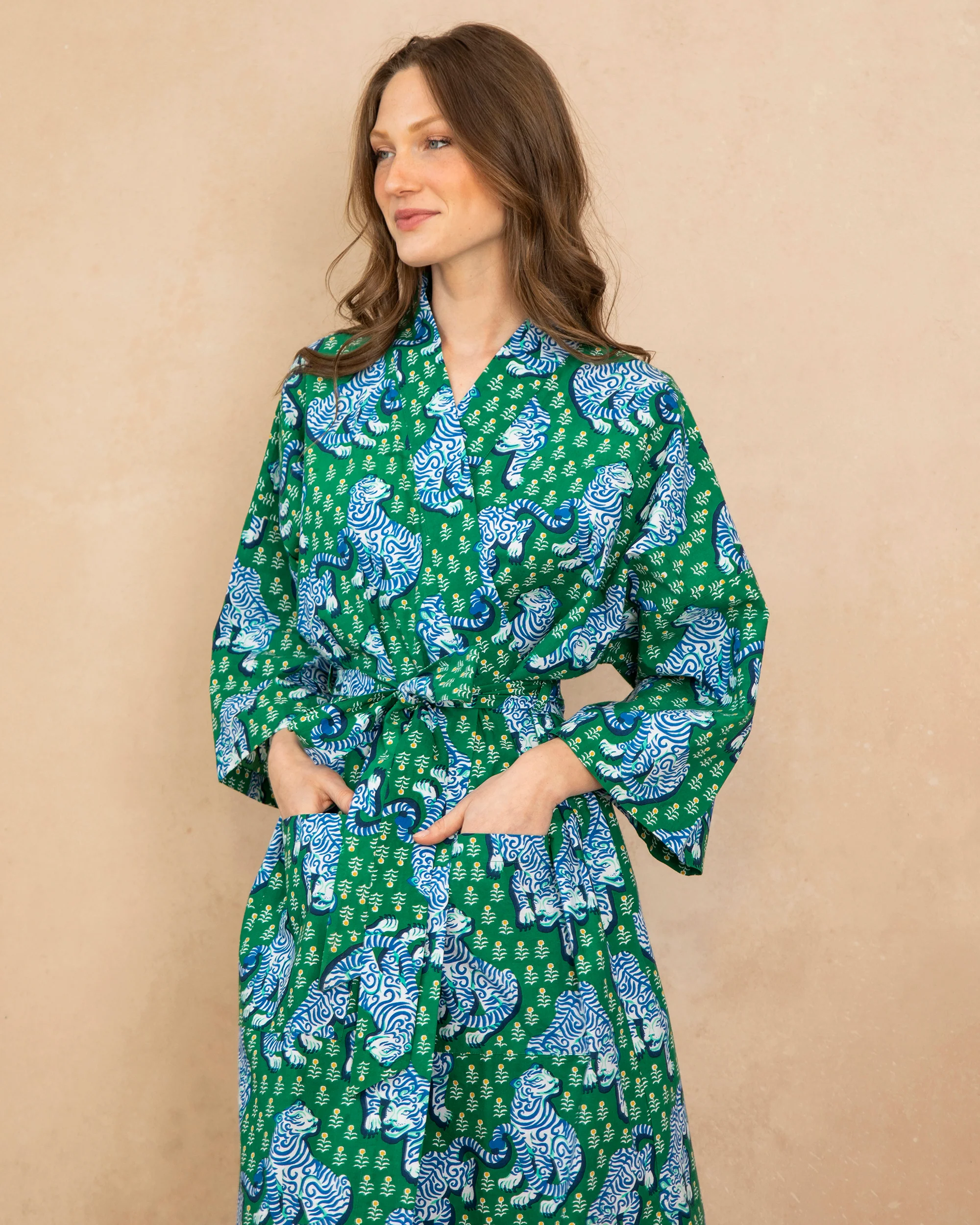 Tiger Queen - Robe - Jade - Image 6